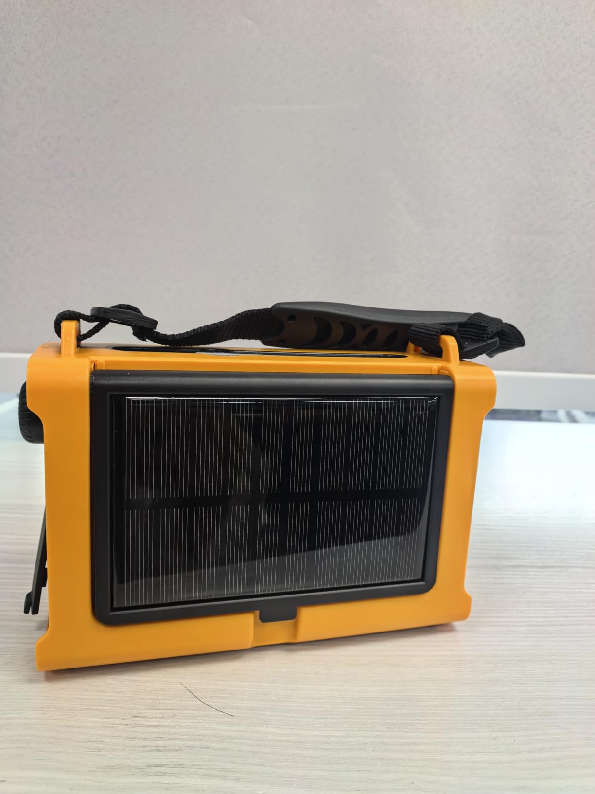 Emergency Radio with Hand Crank & Solar, NOAA Weather Band, AM/FM, 12000mAh | 8500mm Solar Panel, Clear AM/FM Reception, 5W Flashlight & Reading Light, 120dB SOS, Phone Charging for Hurricanes & Outages customer photo 2