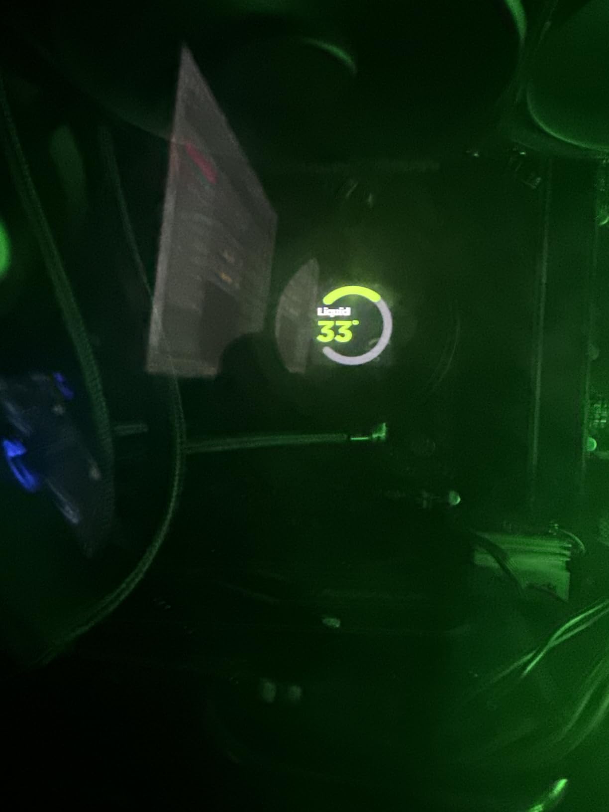 NZXT Kraken Plus 360-360mm AIO CPU Cooler, LCD - Black | 360mm AIO with customizable LCD and Turbine pump for improved thermals. F120P fans, simple install, CAM control. customer photo 2