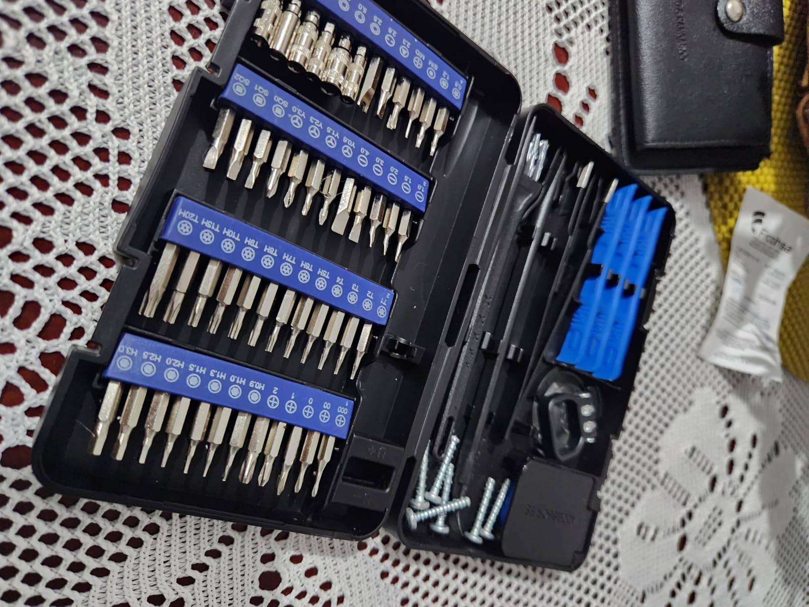 STREBITO Precision Screwdriver Set 64-piece with Torx, Triwing, Gamebit | Magnetic Electronic Repair Tool Kit for Computer, PC, Laptop, Macbook, Tablet, Phone, PS5, XBOX, Switch, Glass, Ring Doorbell customer photo 2