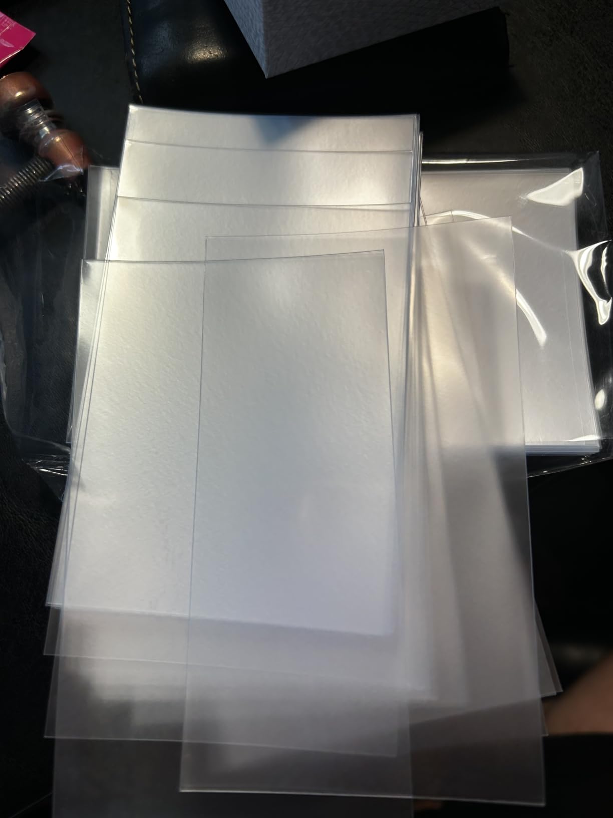 Dragon Shield Board Game Sleeves | Non-Glare Card Sleeves for Tabletop Games | Durable, Smooth Shuffle Feel & Acid-Free, Compatible with Gloomhaven, Wingspan & More | American Standard - 1 Pack customer photo 1