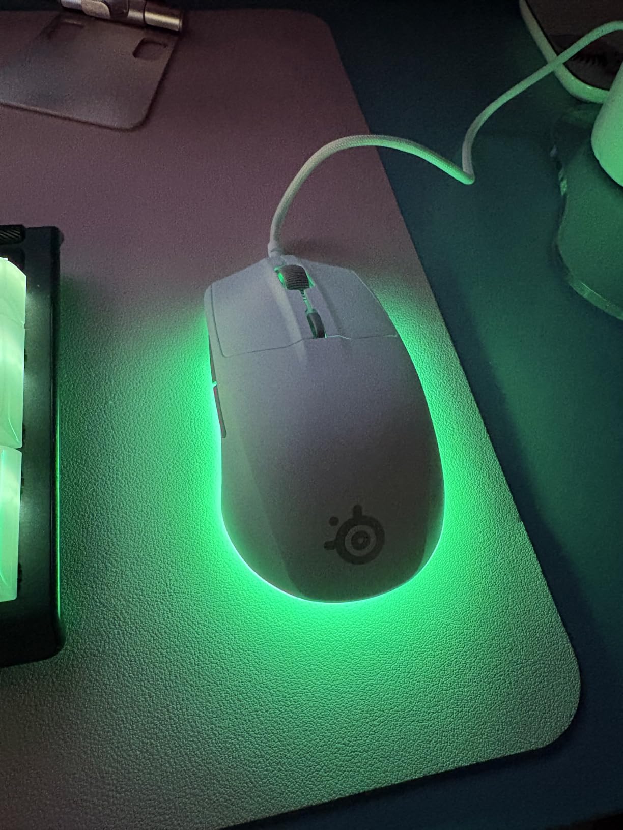 Rival 3 Gen 2 Gaming Mouse - 8500 DPI TrueMove Core Optical Sensor - 60 Million Click Durability - Low Latency - 77g Lightweight - 100% PTFE Feet - RGB - Black customer photo 2