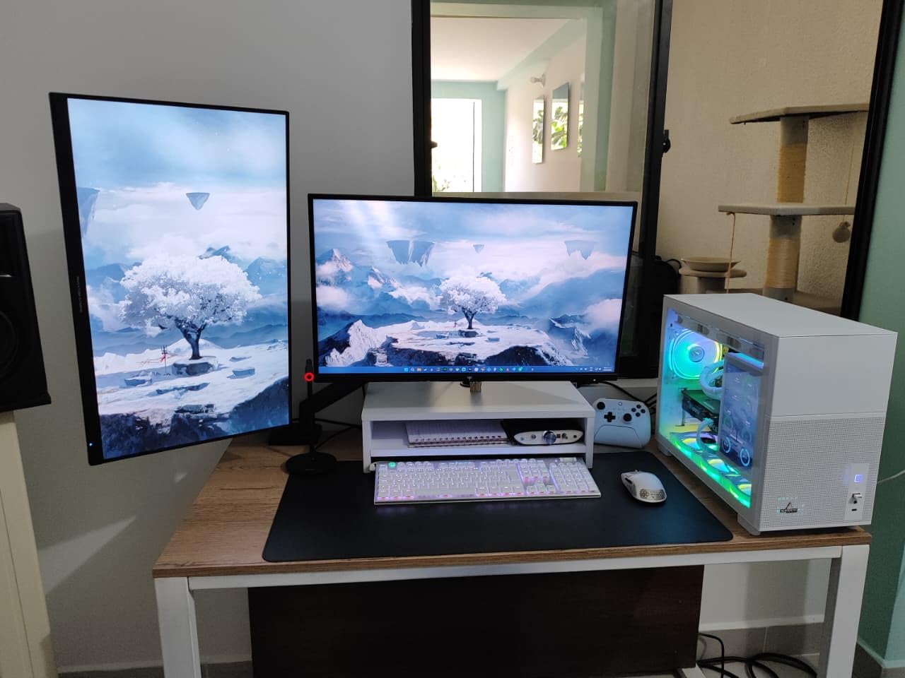 KTC 27 Inch 4K MiniLED Gaming Monitor, UHD Dual Mode White, M27P6 customer photo 2