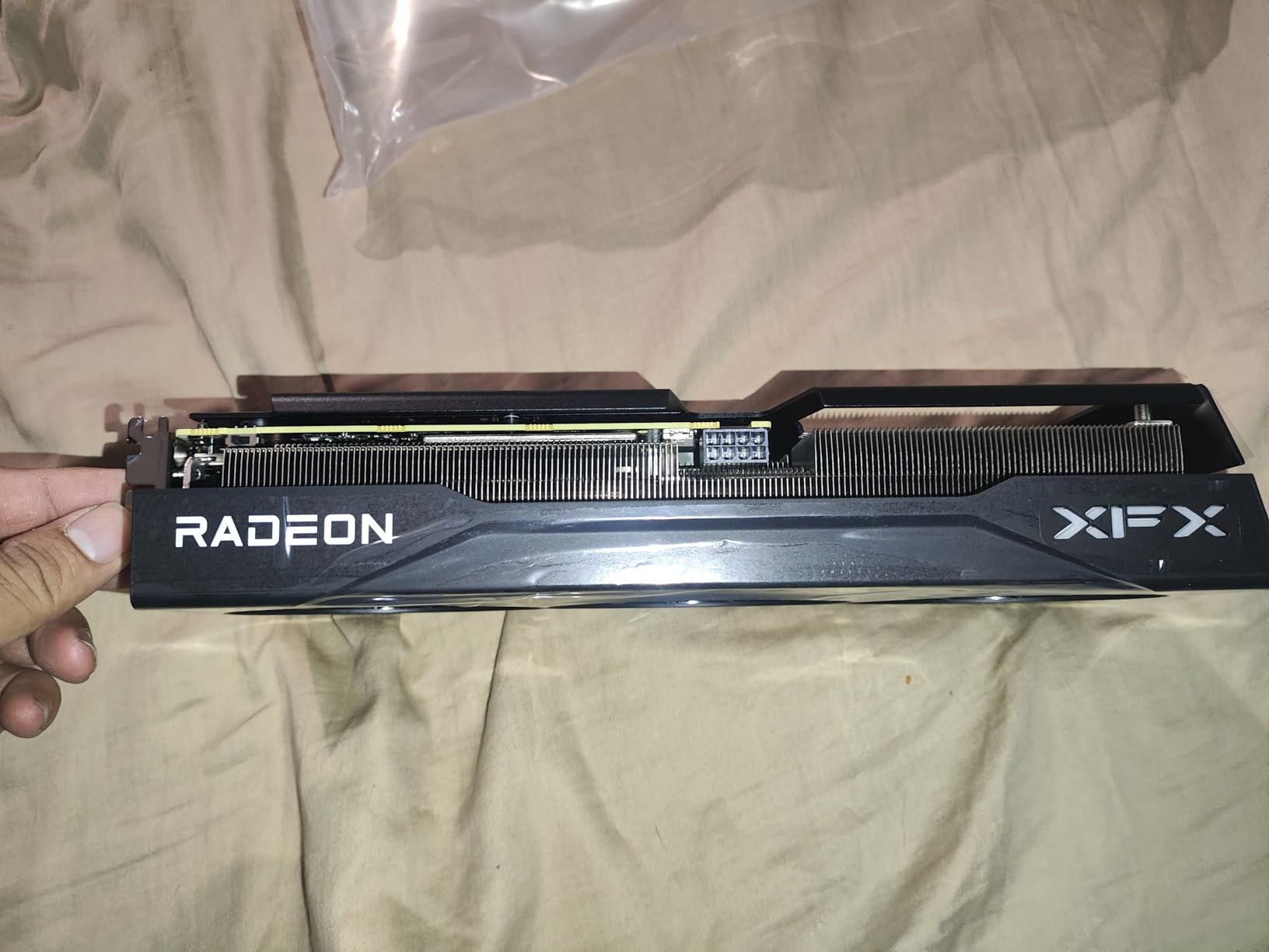 XFX Swift AMD Radeon RX 9060 XT OC Triple Fan Gaming Edition with 16GB GDDR6 HDMI 2xDP, RDNA 4 RX-96TS316BA, Graphics Card, Compatible with Desktop PCs customer photo 1