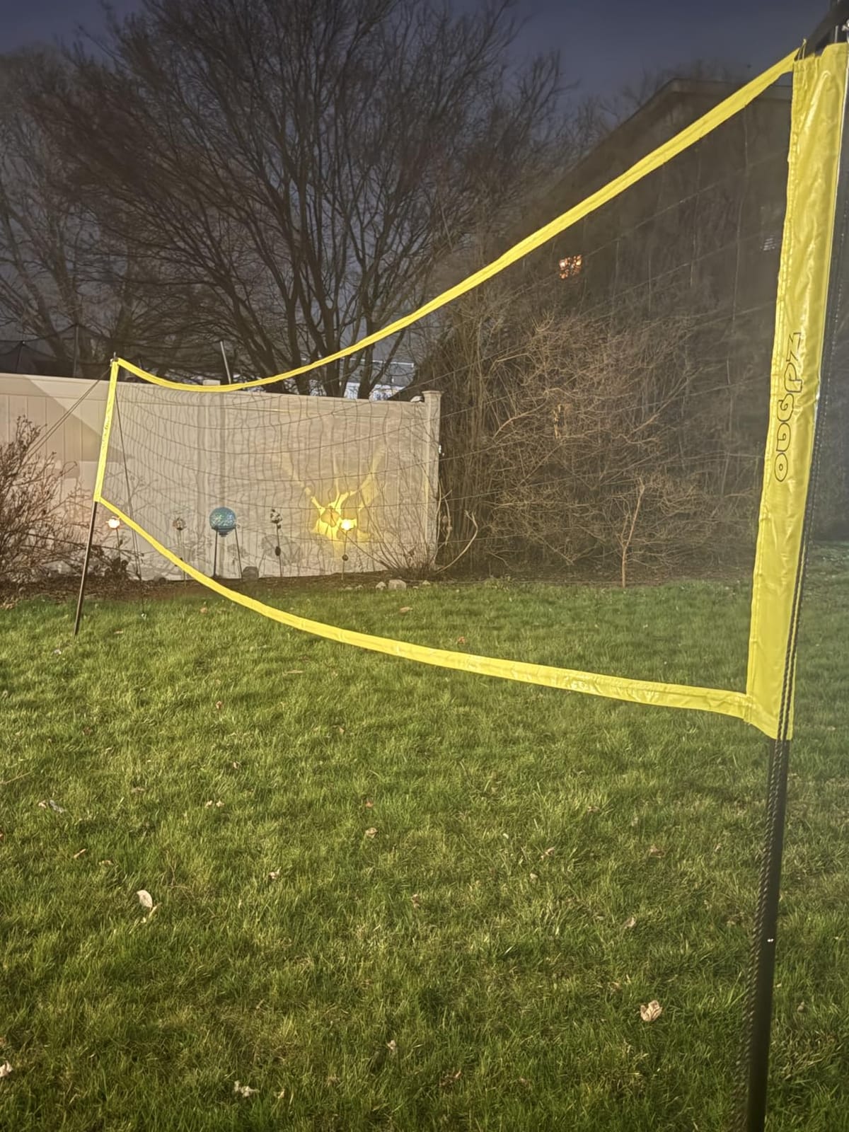 Zdgao Outdoor Portable Adjustable Volleyball Net System with Bag | Complete Practice Kit| Height Adjustable|Multiple Size| for backyard, beach, and lawn play| Portable|Easy Set up customer photo 2