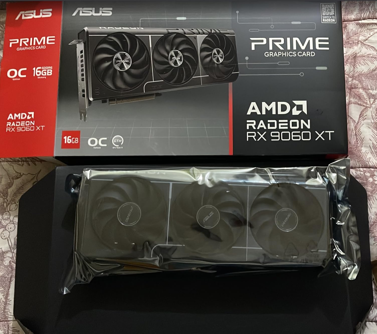 ASUS Prime Radeon RX 9060 XT 16GB GDDR6 OC Edition Gaming Graphics Card customer photo 1