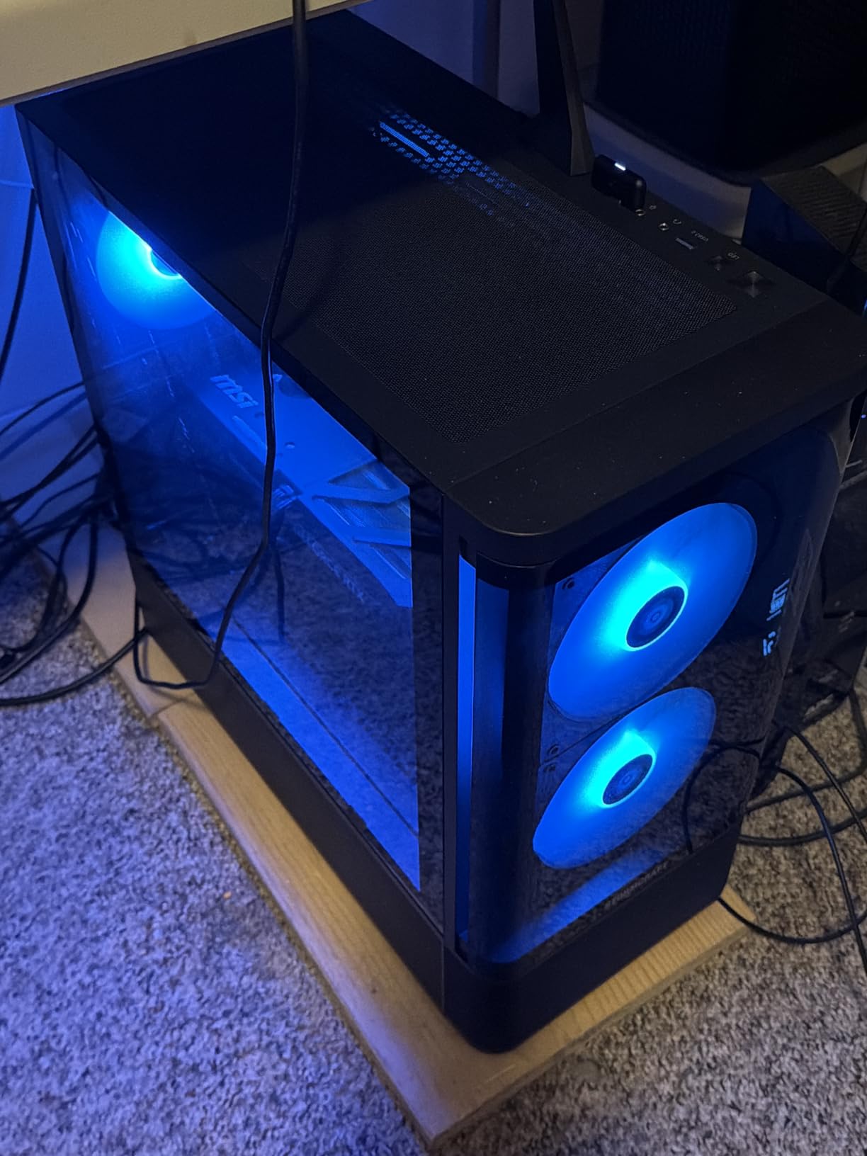 STORMCRAFT Skyhawk PRO Gaming PC RTX 5070 Ti R7 9800X3D 32GB DDR5 2TB SSD | AMD Ryzen 7 CPU 5.2GHz, 16GB GDDR7 VGA, RGB 6000MHz RAM, B850 Chipset, 360mm AIO, 850W Gold PSU, Win11 Home Prebuilt Desktop Gamer customer photo 2