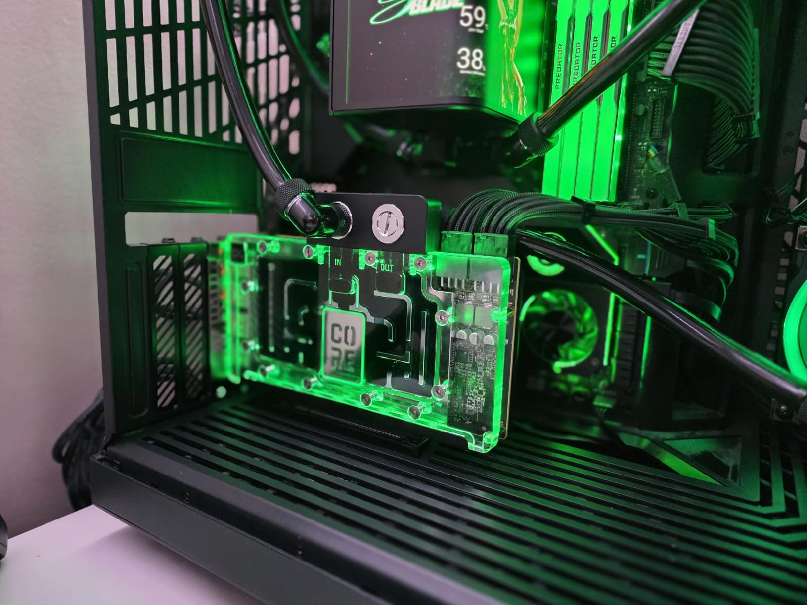 Alphacool Core RX 9070 XT Swift + Quicksilver GPU Water Block with Backplate customer photo 1