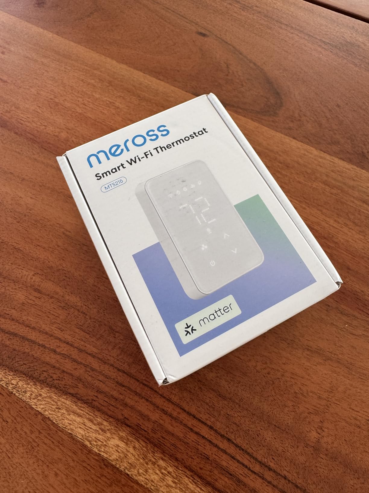 meross Matter Smart Thermostat for Electric Baseboard Heaters | WiFi Programmable Thermostat Works with HomeKit, Alexa, Google Home & SmartThings | 120-240V | Energy Saving | Remote Control customer photo 1