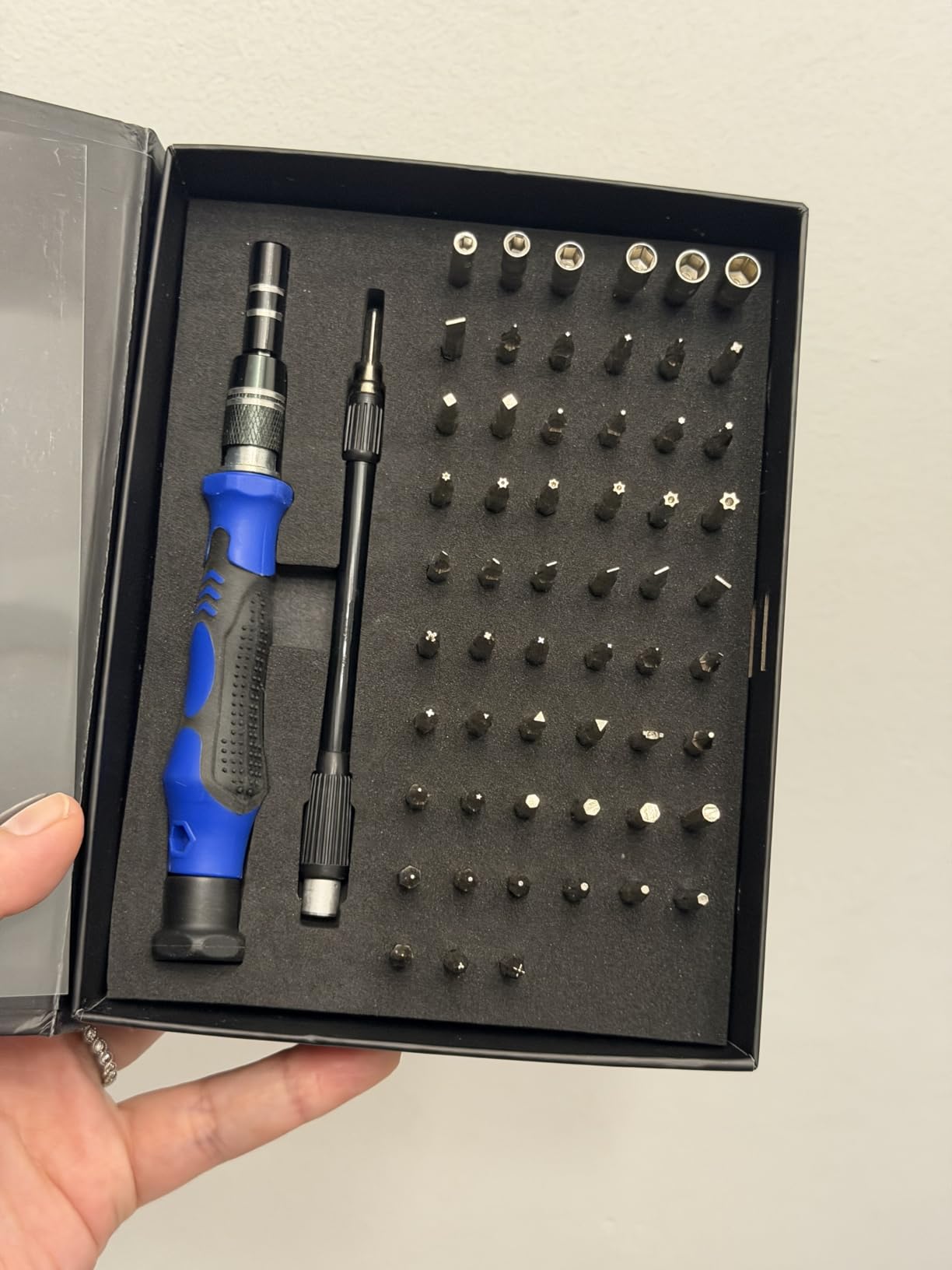 Gifts for Men, Electronics Precision Screwdriver Sets 60-Piece with 57 Bits | Birthday Gifts for Men Boyfriend Him, Electronics Tools Kit for Phone Computer Watch Laptop Macbook Eyeglass customer photo 2