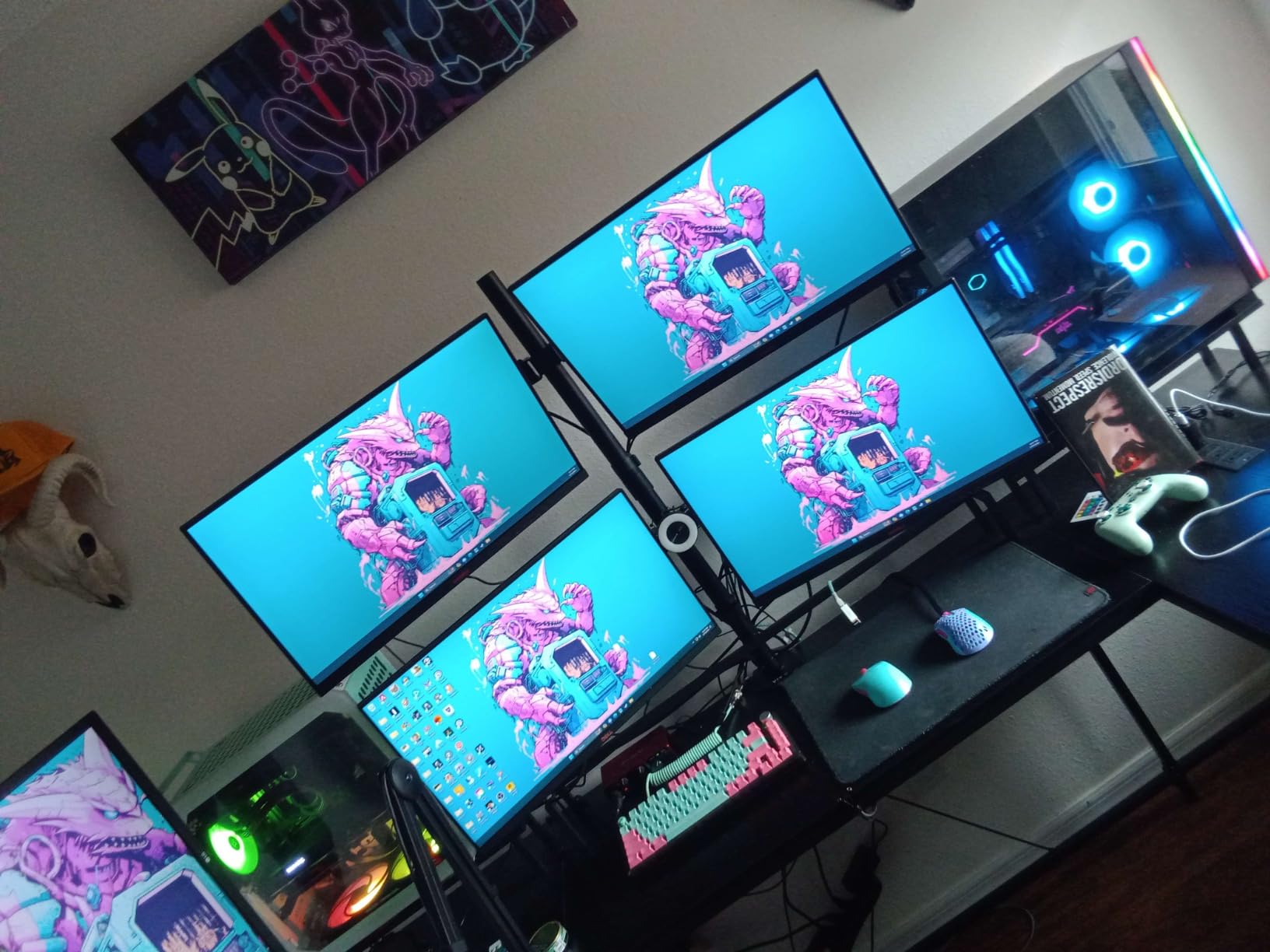 KOORUI 27 inch Mini-LED IPS Gaming Monitor, 200Hz 1ms, QHD 1440P HDR1000, 97% DCI-P3, Adaptive Sync, PiP/PBP, Swivel/Pivot/Height Adjustable, HDMI and DisplayPort, Premium Gaming, Content Creation customer photo 1