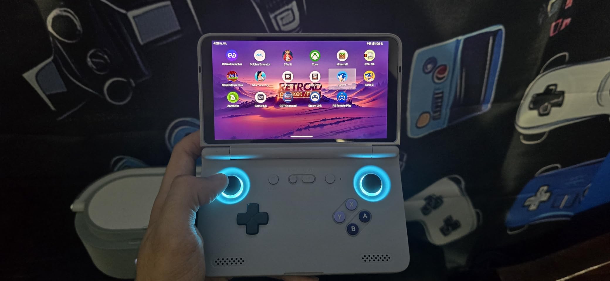 Flip 2 Retro Game Console, 5.5