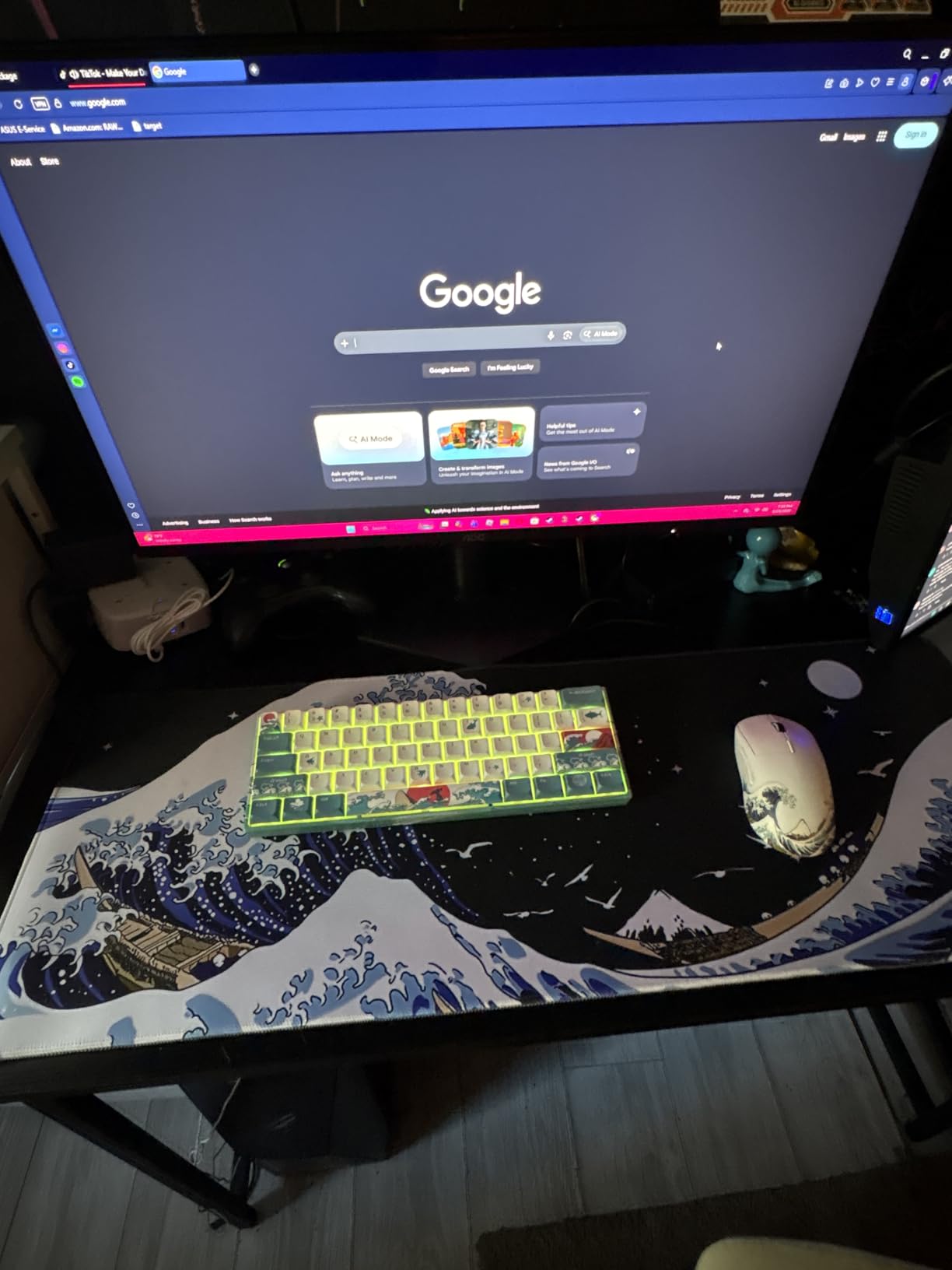 AOC 27 Inch Gaming Monitor FHD 144Hz Fast IPS 0.5ms HDR, 27G51F | 1920x1080 Computer Monitor, Adaptive-Sync, LED, VESA Mount customer photo 2