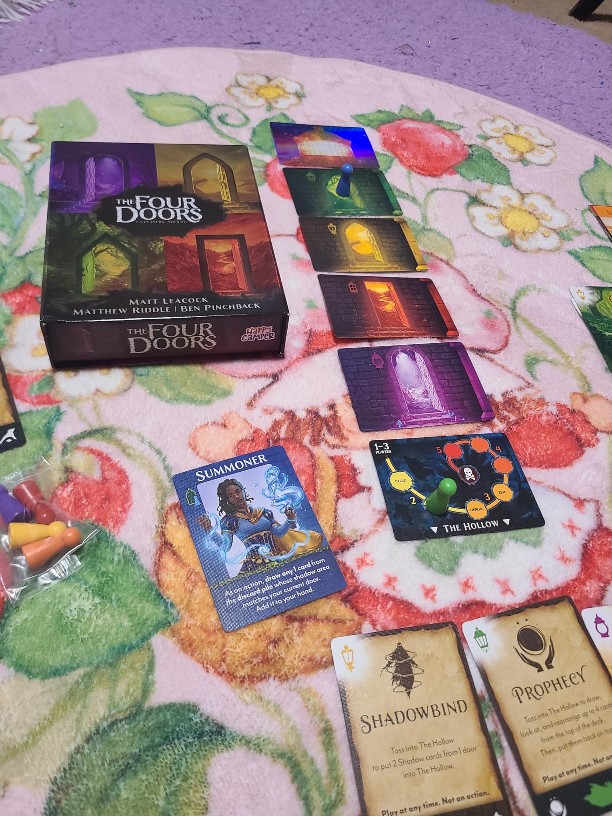 Happy Camper - The Four Doors | Cooperative Game by Pandemic and Forbidden Island Creator | Perfect for Solo Play, Two Players, and Small Groups | Portable Adventure Game customer photo 2