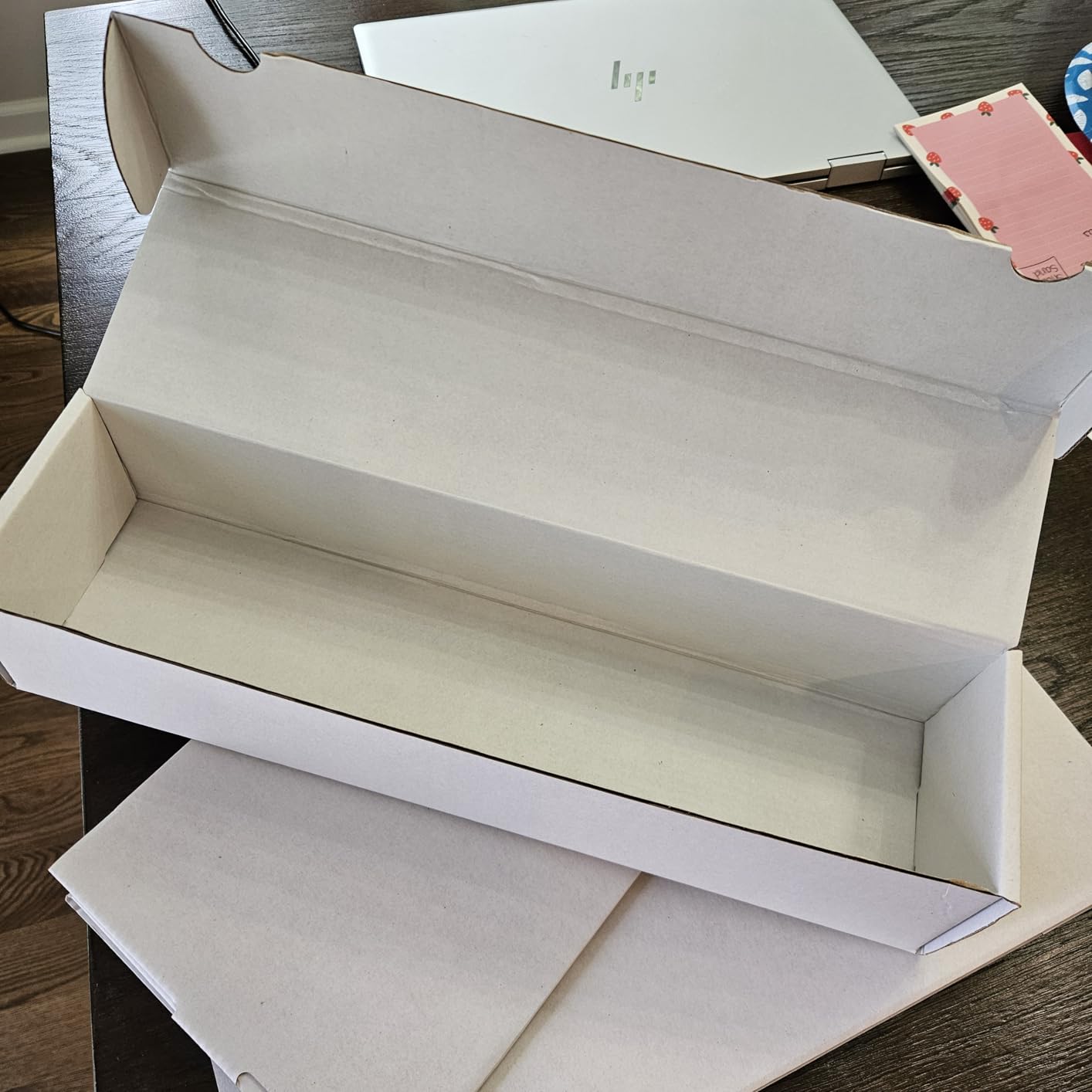 Trading Card Storage Box, 3-Pack 1100 Count White Corrugated Cardboard Box | Bulk Sports Storage Box for TCG/Magic/Mtg Basketball Card, Collectible Trading Cards customer photo 2
