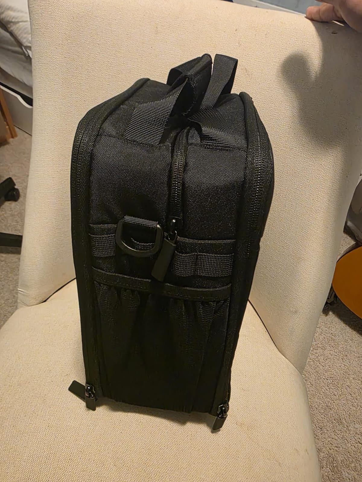 Flight Bag for Pilots - Fits All Aviation Travel Flight Gear Including Aviation Headset, Kneeboard, iPad & Accessories - Comes with Padded Protection, Shoulder Strap & Multiple Compartments customer photo 2