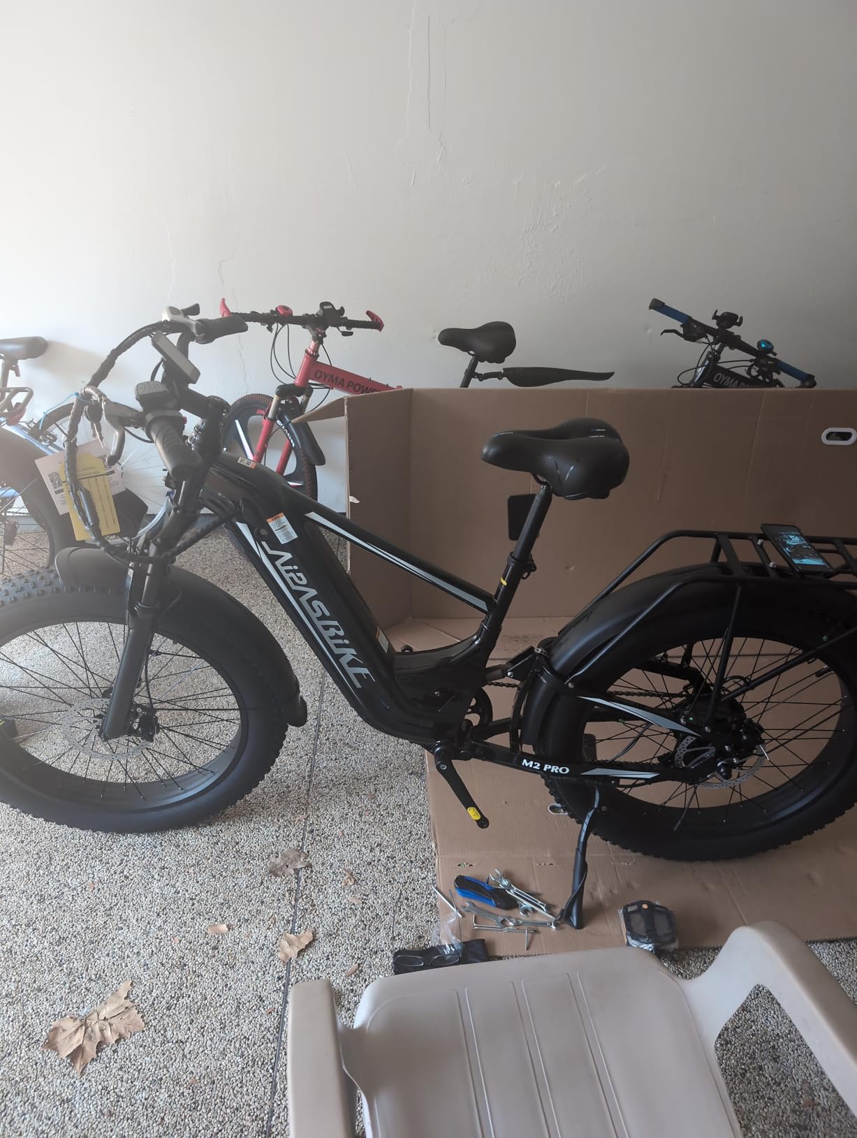 Aipas M1 Pro & M2 Pro Electric Bike for Adults, 1800W Peak, Dual Suspension | 26