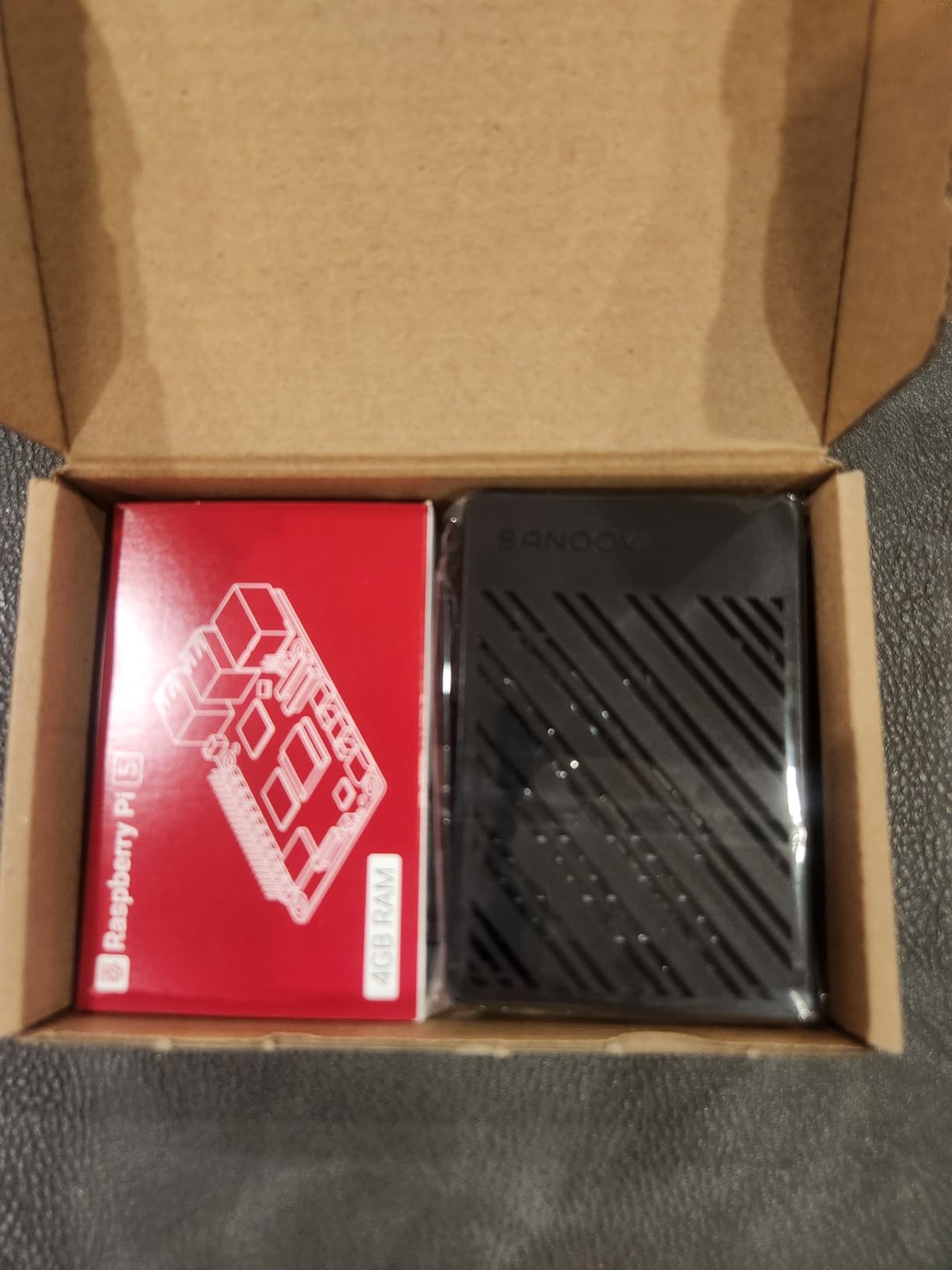 Raspberry Pi 5 4GB Kit, 4GB RAM Single Board Computer with Active Cooler and ABS Case, Complete Raspberry Pi 5 Starter Kit for IoT Robotics Retro Gaming customer photo 1