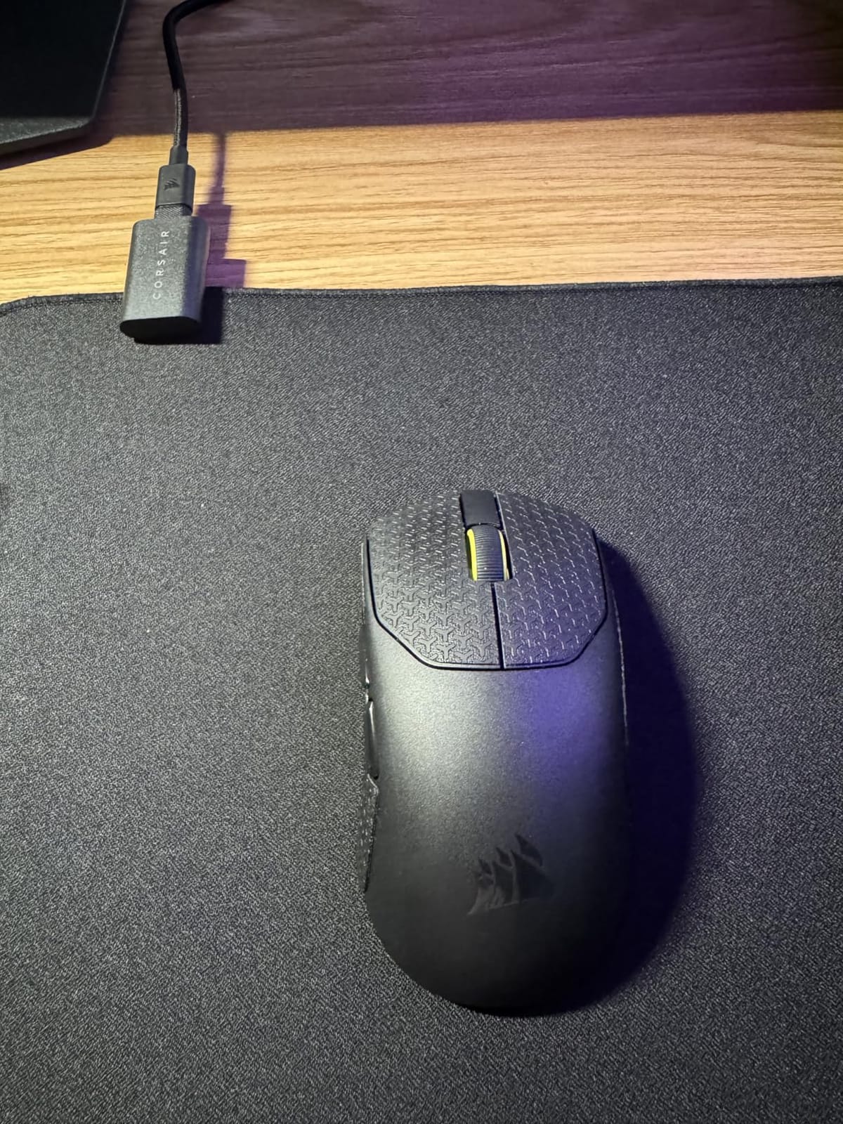 Corsair Sabre v2 PRO Wireless Ultralight FPS PC Gaming Mouse - Black | 33,000 DPI, 36g, 8000Hz Hyper-Polling, Mechanical Switches, Up to 70-Hour Battery Life, 2.4GHz, Grip Tape Included customer photo 2