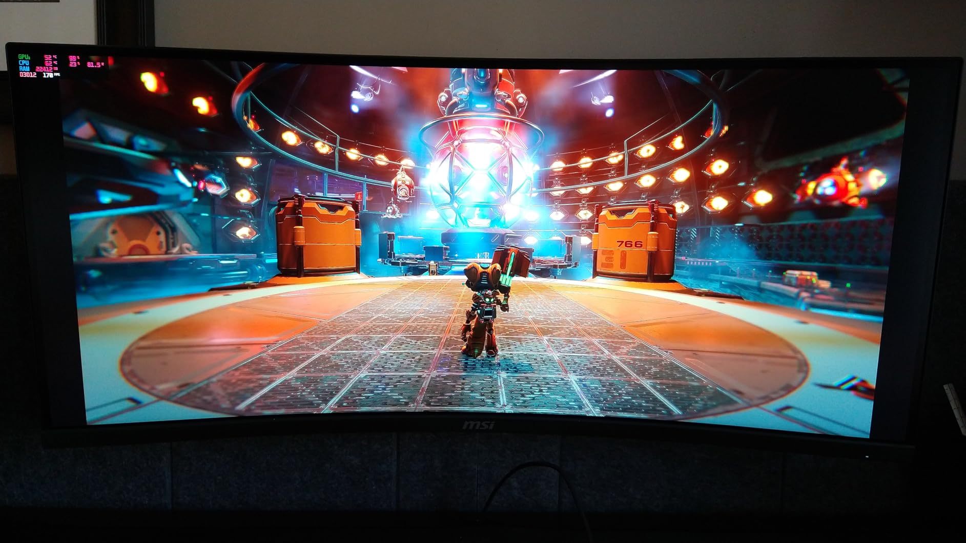 MPG 346CQRF X24 34-inch 3440 x 1440 (UWQHD) Gaming Monitor, 240Hz, AMD Adaptive Sync, HDR Ready, HDMI, VGA Port, VESA, Tilt, 0.5ms, Black customer photo 1