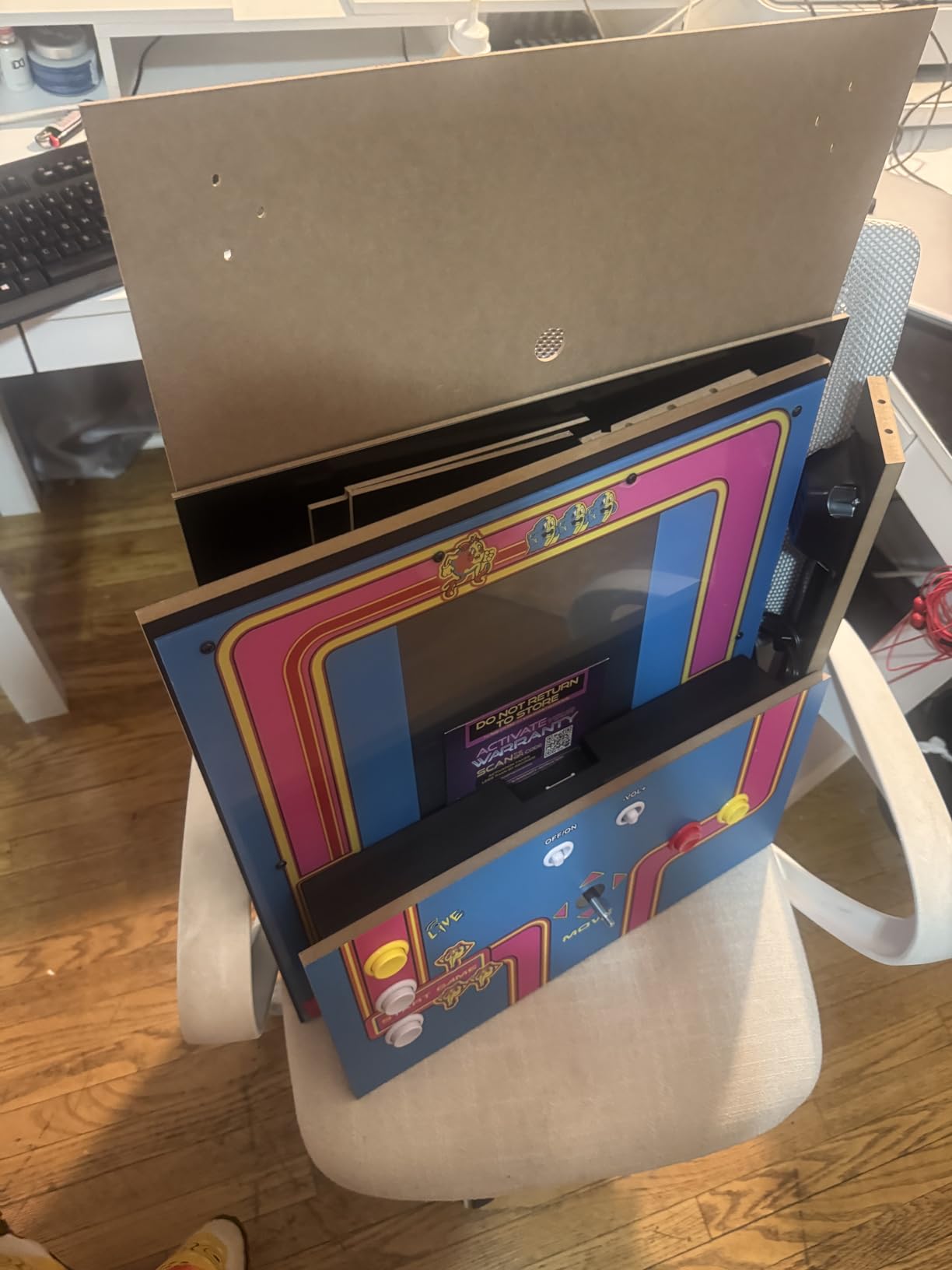 Arcade1Up Ms. Pac-Man Classic SE Arcade Machine, 13 Classic Games customer photo 2