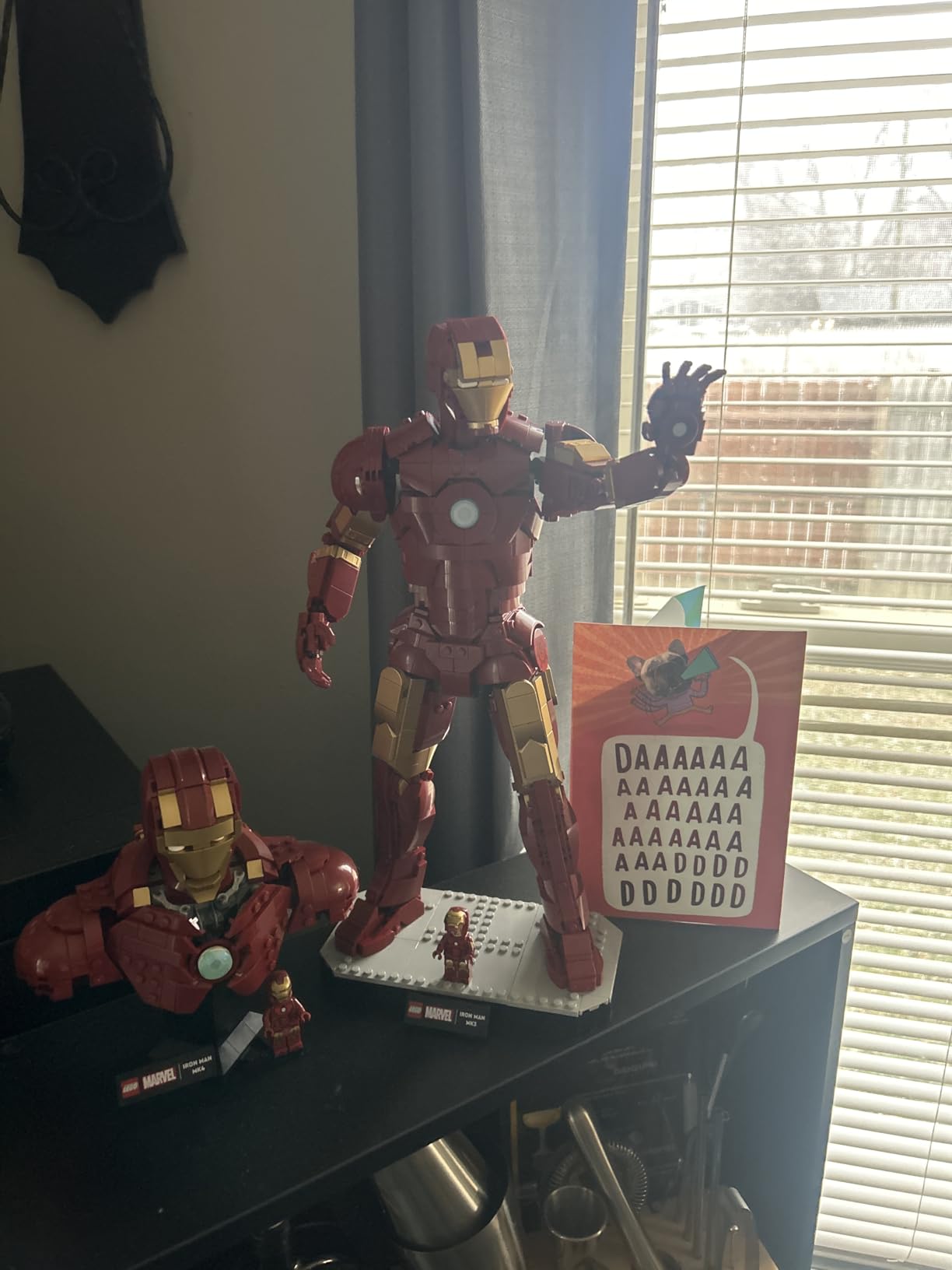 LEGO Marvel Iron Man Mark 3 Collectors' Edition Building Set - Poseable Super Hero Construction Kit W/Mark 3 Minifigure for Adults, Ages 18+ - Collectible Gift Idea for Birthdays - 76344 customer photo 1