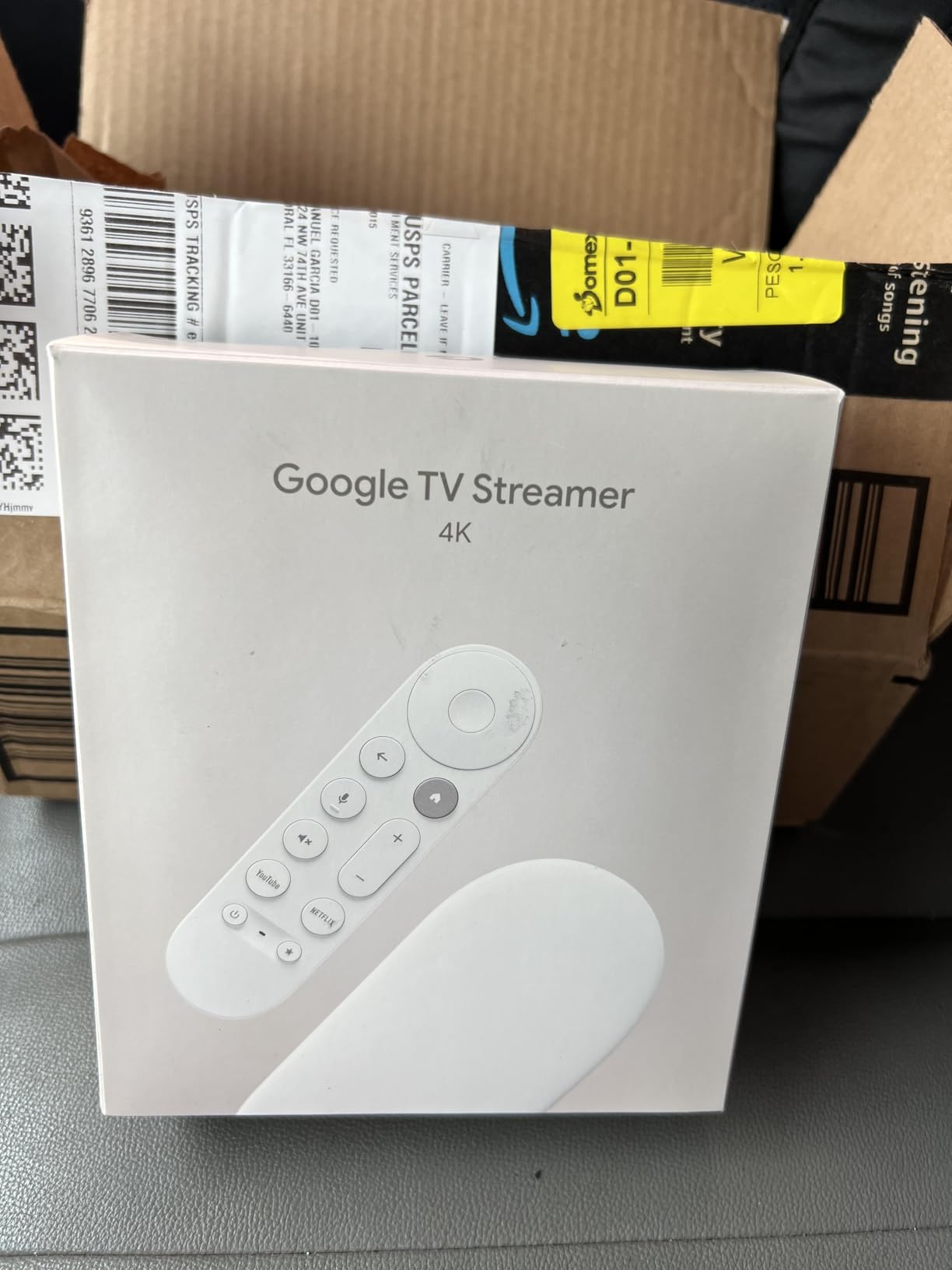 Google TV Streamer 4K - Fast Streaming Entertainment on Your Device with Voice Search Remote - Watch Movies, Shows, Live, and Netflix in HDR - Smart Home Control - 32 GB of Storage - Hazel customer photo 2