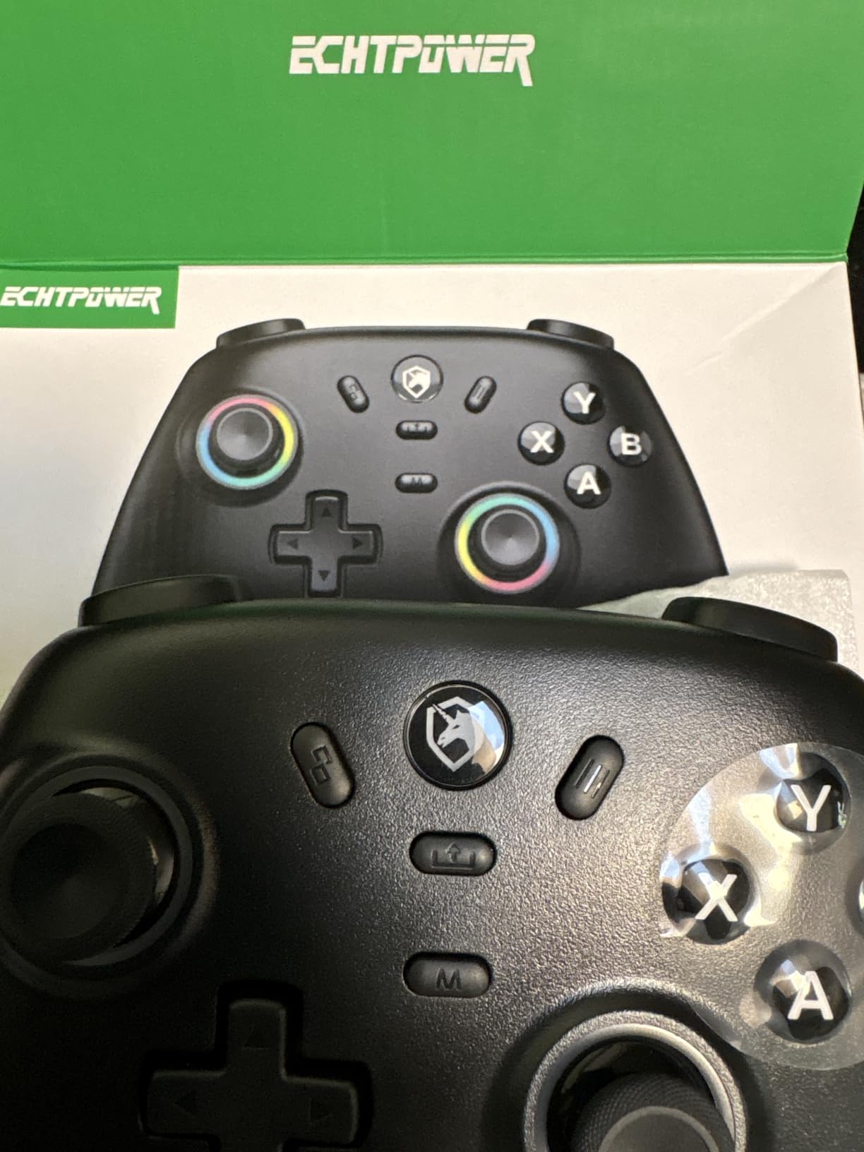 ECHTPower PC Gaming Controller-Wireless for PC with Hall-Effect Joysticks, 1000Hz Polling Rate, No Drift, Turbo & Vibration, Compatible with Windows/Switch/iOS/Android/Steam -Place & Charge Dock customer photo 1
