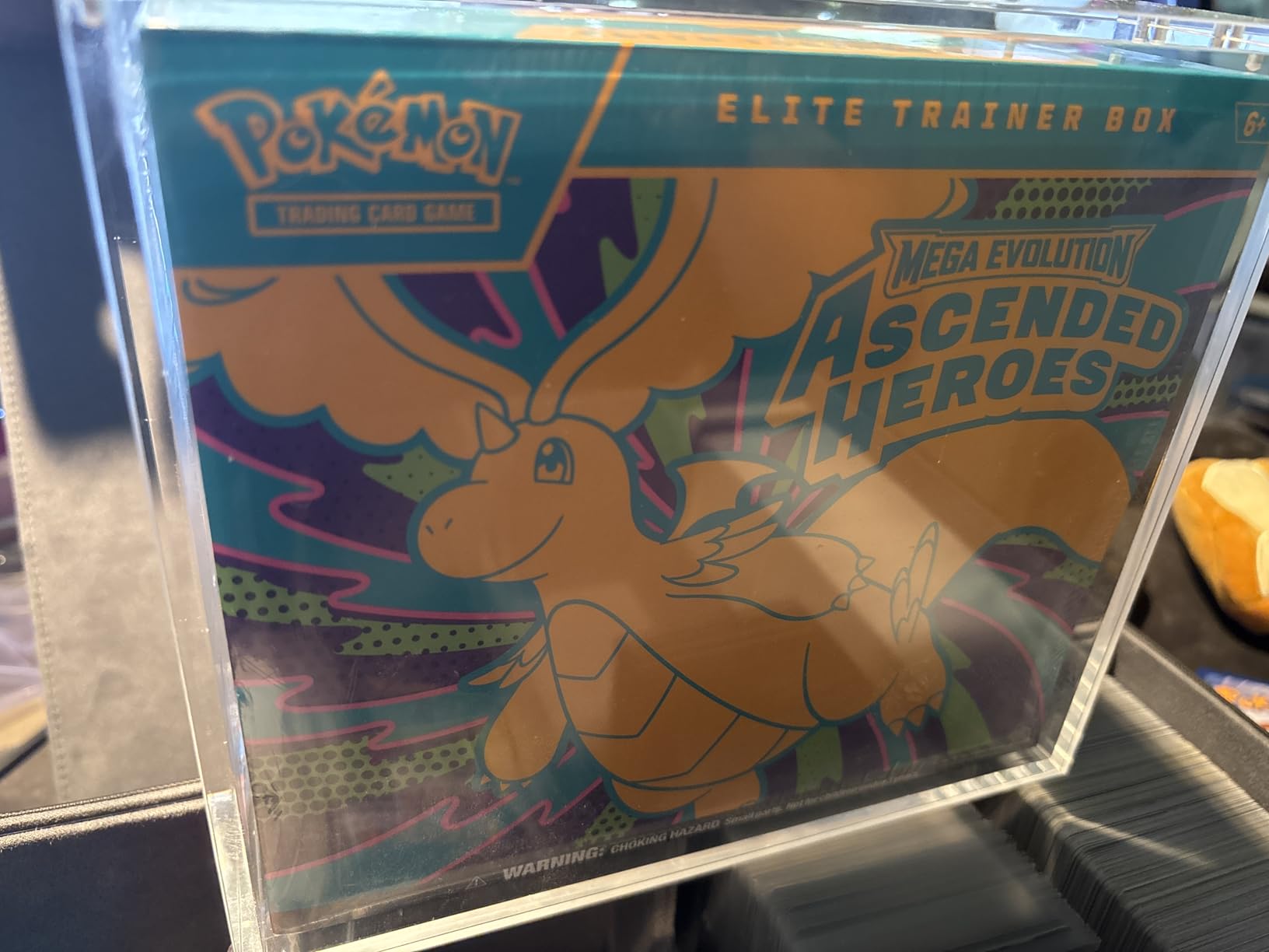 ETB Protector Case, 5mm ETB Acrylic Display Case, Clear Ultra Acrylic Boxes for Display Compatible with Elite Trainer Box, Dustproof and Waterproof Display Box customer photo 2