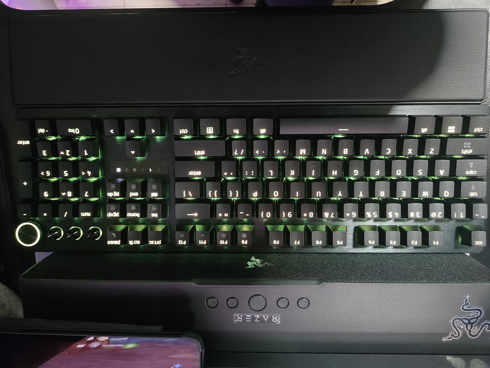Razer Huntsman V3 Pro TKL 8KHz Esports Gaming Keyboard, Black | Analog Optical Switches Gen 2, 8KHz Polling, Razer Snap Tap, Rapid Trigger, Adjustable Actuation, Media Controls customer photo 2
