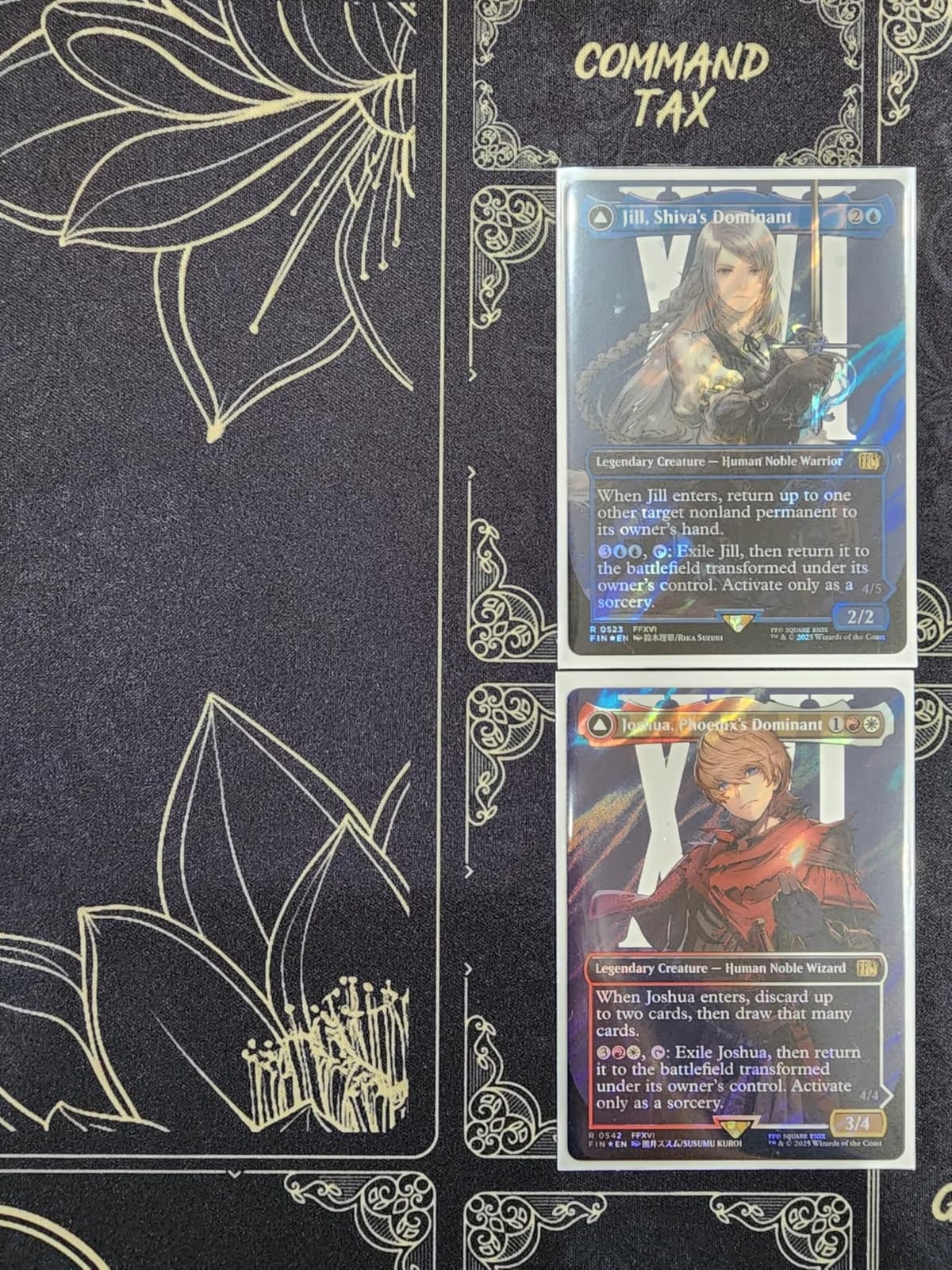 Classic Black TCG Playmat - Solid Color Card Game Mat for All Trading Card Games, 24x14 inch, Stitched Edge, Non-Slip Rubber Base, with Prismatic Playmat Tube customer photo 1