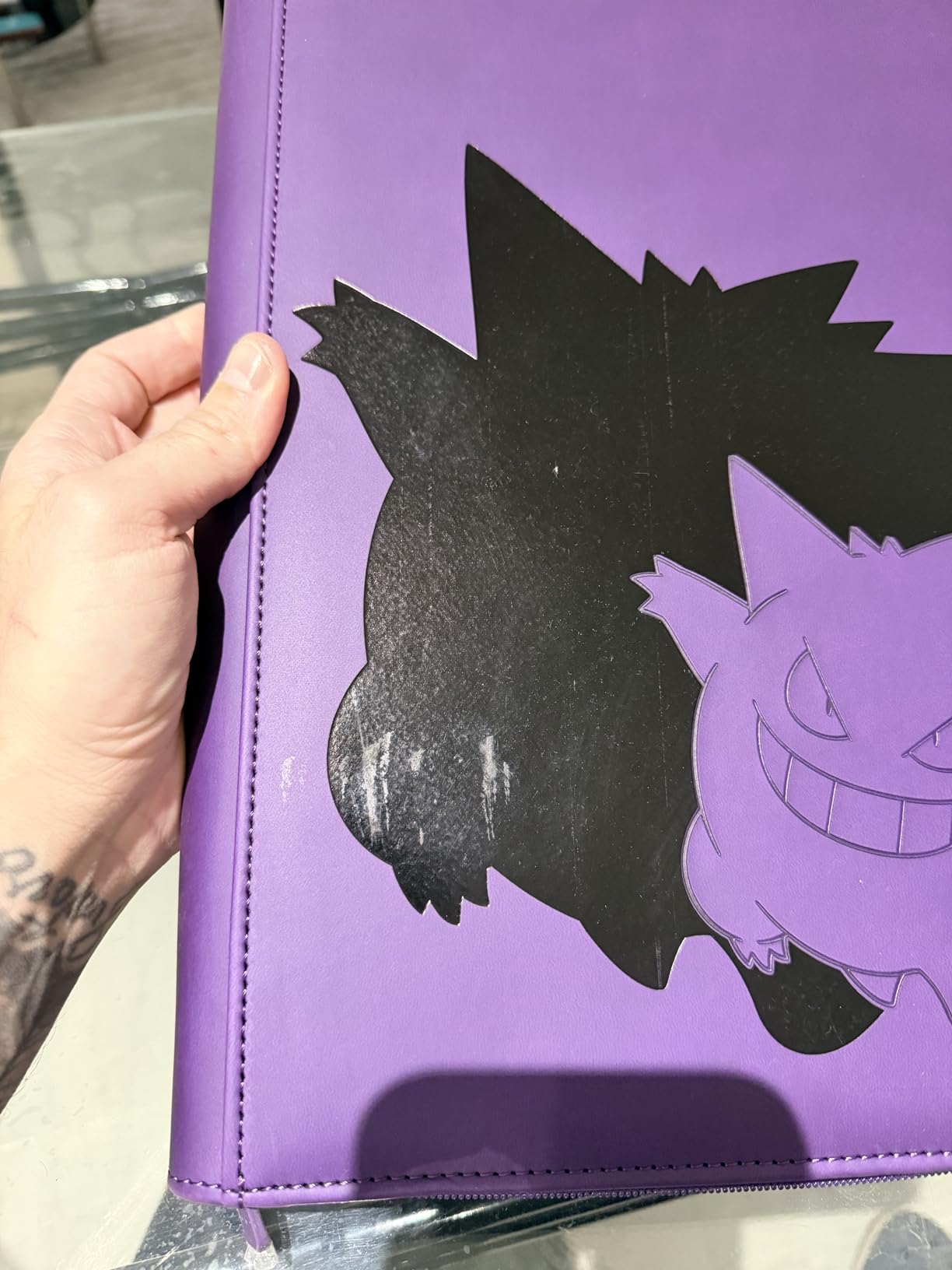 Ultra Pro Zippered PRO Binder 9-Pocket Pokemon Elite Series Gengar customer photo 1