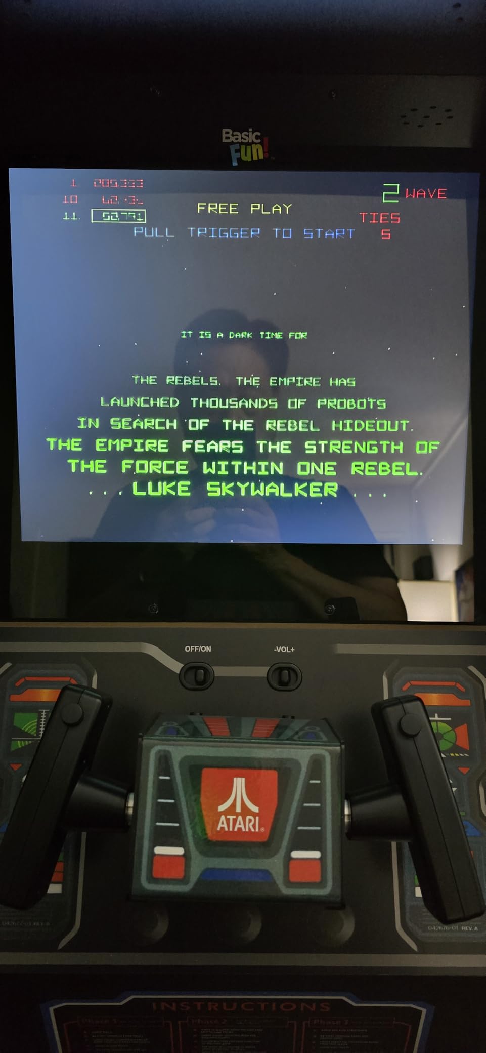 Arcade Classics Atari Centipede Ultra Series Game Machine with 40 Games customer photo 1