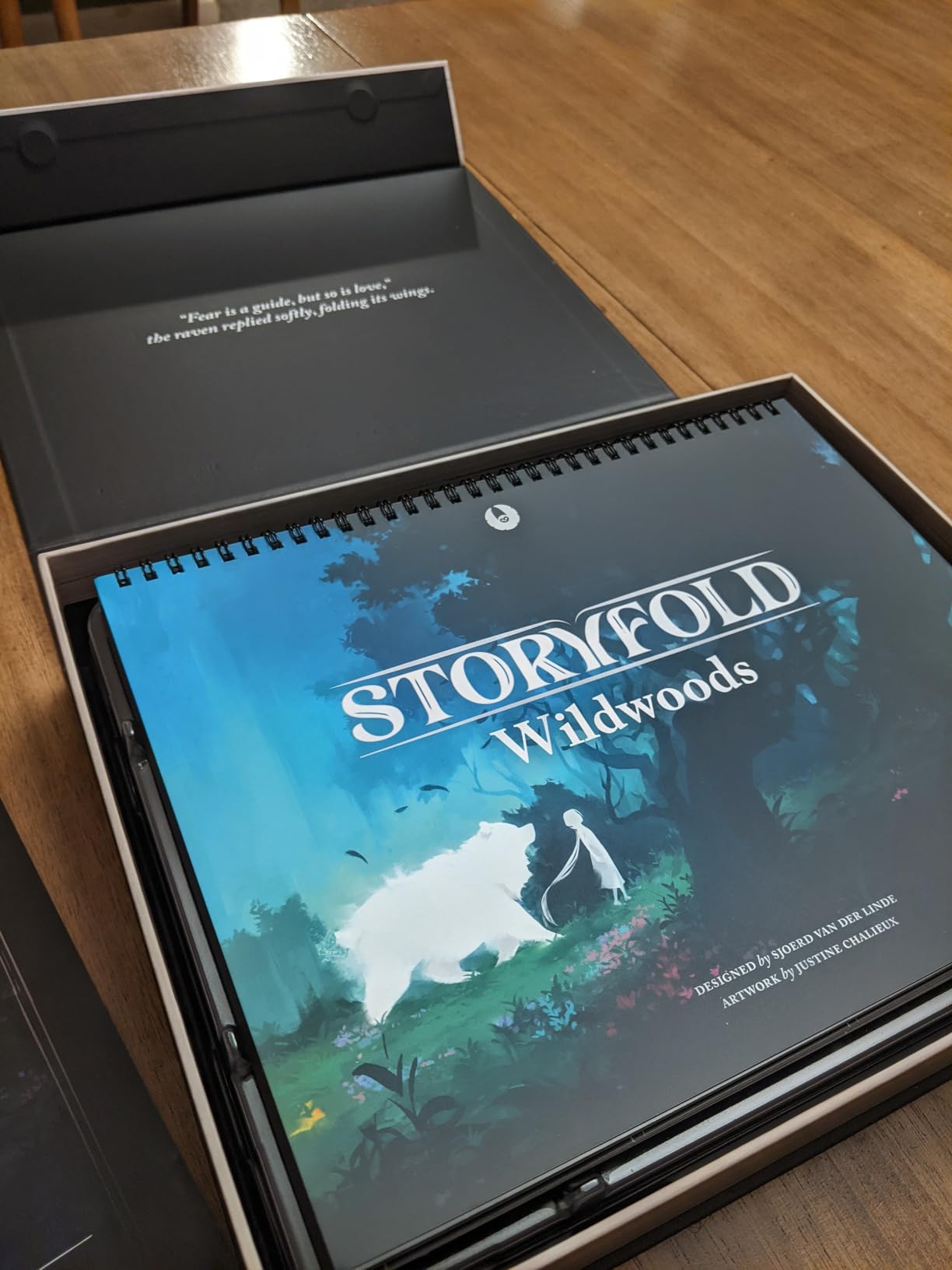 Storyfold: Wildwoods - Solo Narrative Adventure Board Game customer photo 1