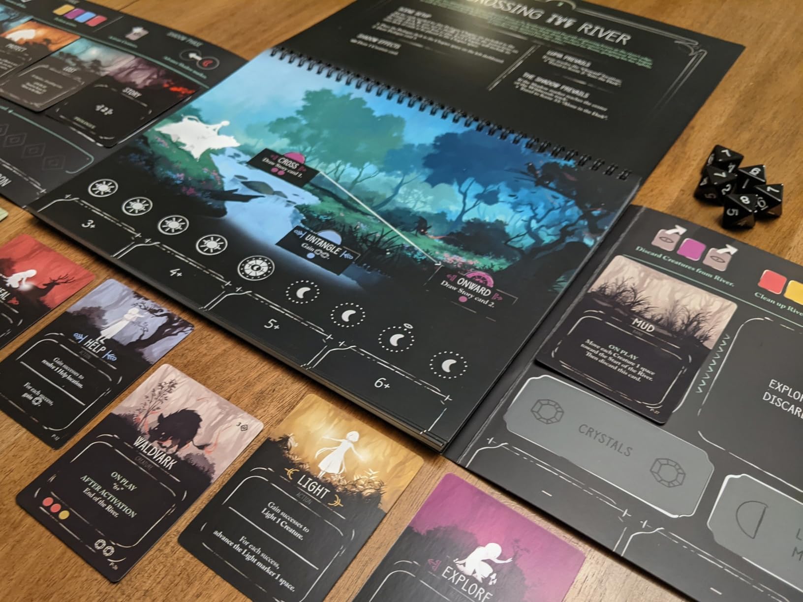 Storyfold: Wildwoods - Solo Narrative Adventure Board Game customer photo 2