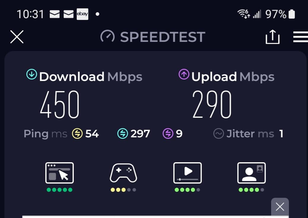 TP-Link Dual-Band BE6500 WiFi 7 Gaming Router 6.5 Gbps (Archer GE400) | 6-Stream, 2 x 2.5G + 3 x 1G, Game Acceleration, Dedicated Gaming Port & Panel, RGB Lighting, Easymesh, Homeshield | No 6 GHz customer photo 1