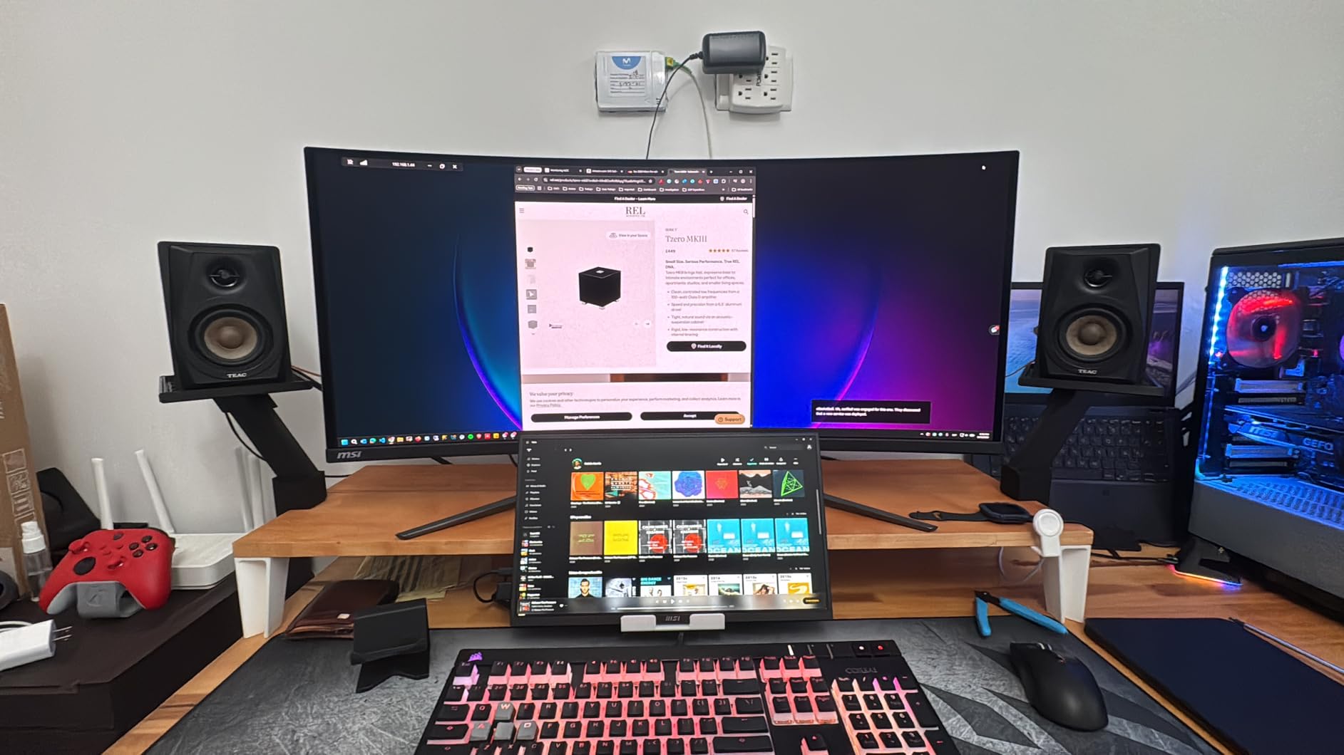 msi Pro MP165 E6 Ultra Slim & Light Portable Monitor, 15.6
