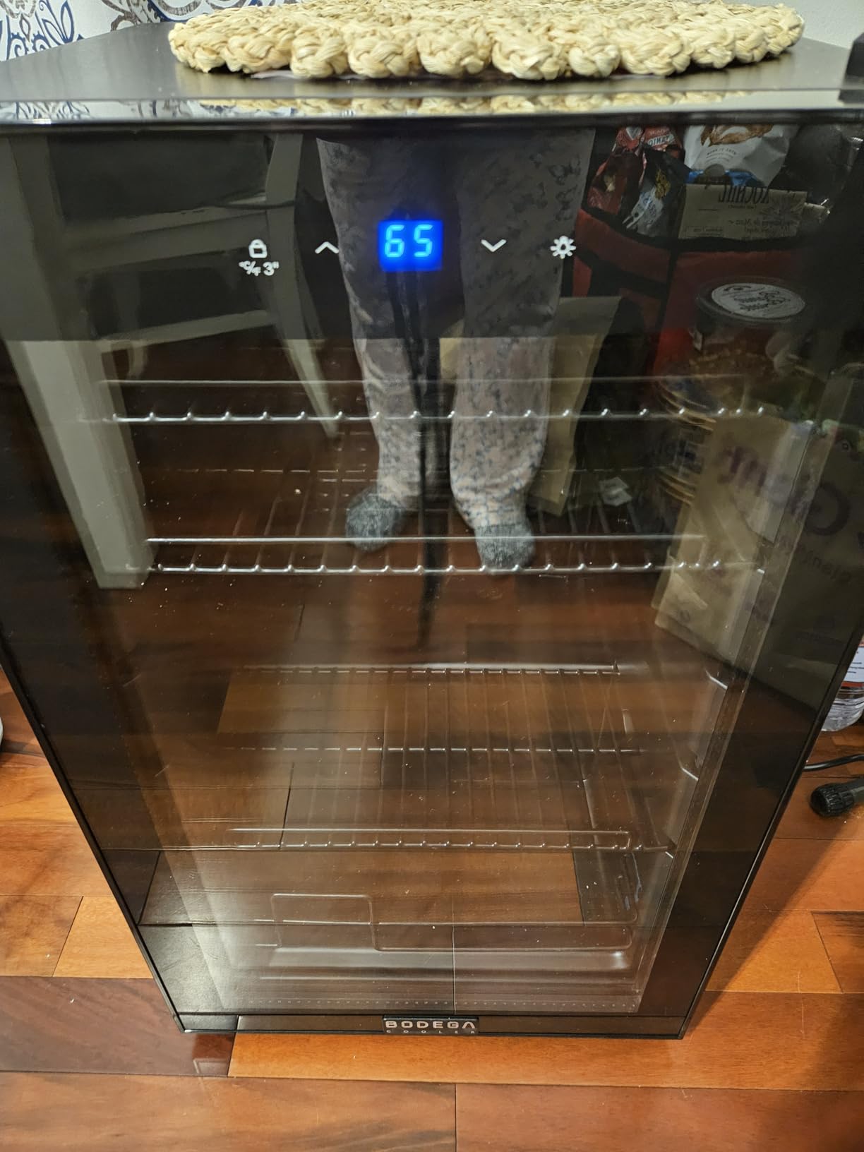 BODEGACOOLER Commercial Freezer Upright, 2 Door Standing Display Freezer With Glass Door, 36 Cu.Ft Large Capacity, -15℉-5℉ Temperature Range, Auto Defrost, For Ice Cream, Frozen Foods customer photo 1