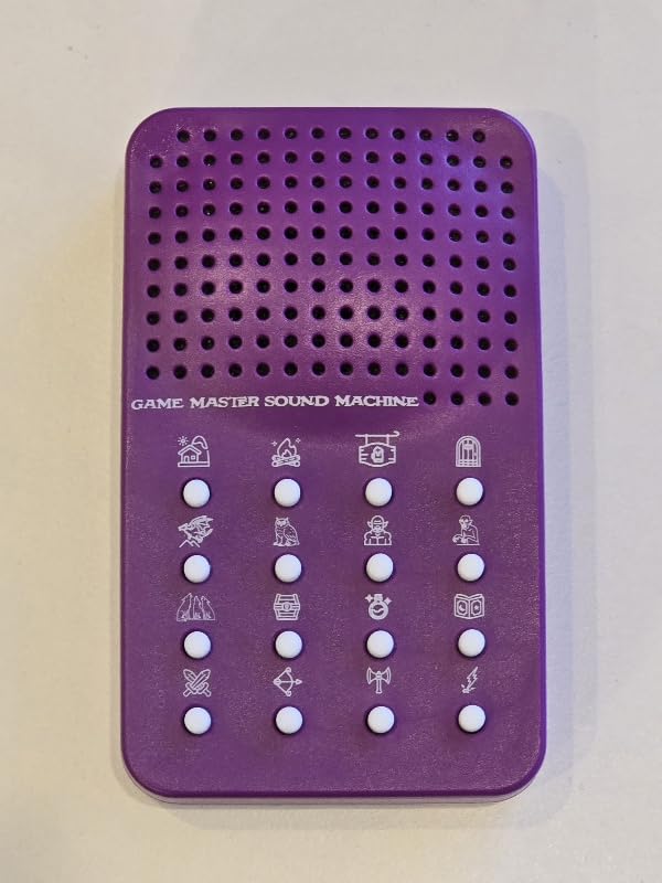 Game Master Noisemaker with 16 Sounds, Fantasy Sound Machine - RPG Effects for Tabletop Gaming - Gift for Immersive Questing - Unique for Players Accessories (Dungeons & Dragons, DND, D&D Compatible) customer photo 1