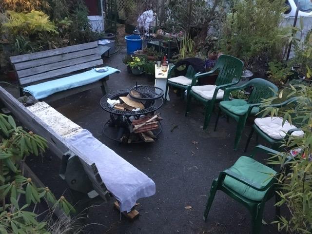 Bali Outdoors Fire Pit with Poker | 40 inch Outdoor Fire Pit Patio, Wood Burning Firepits for Outside with Grill customer photo 2