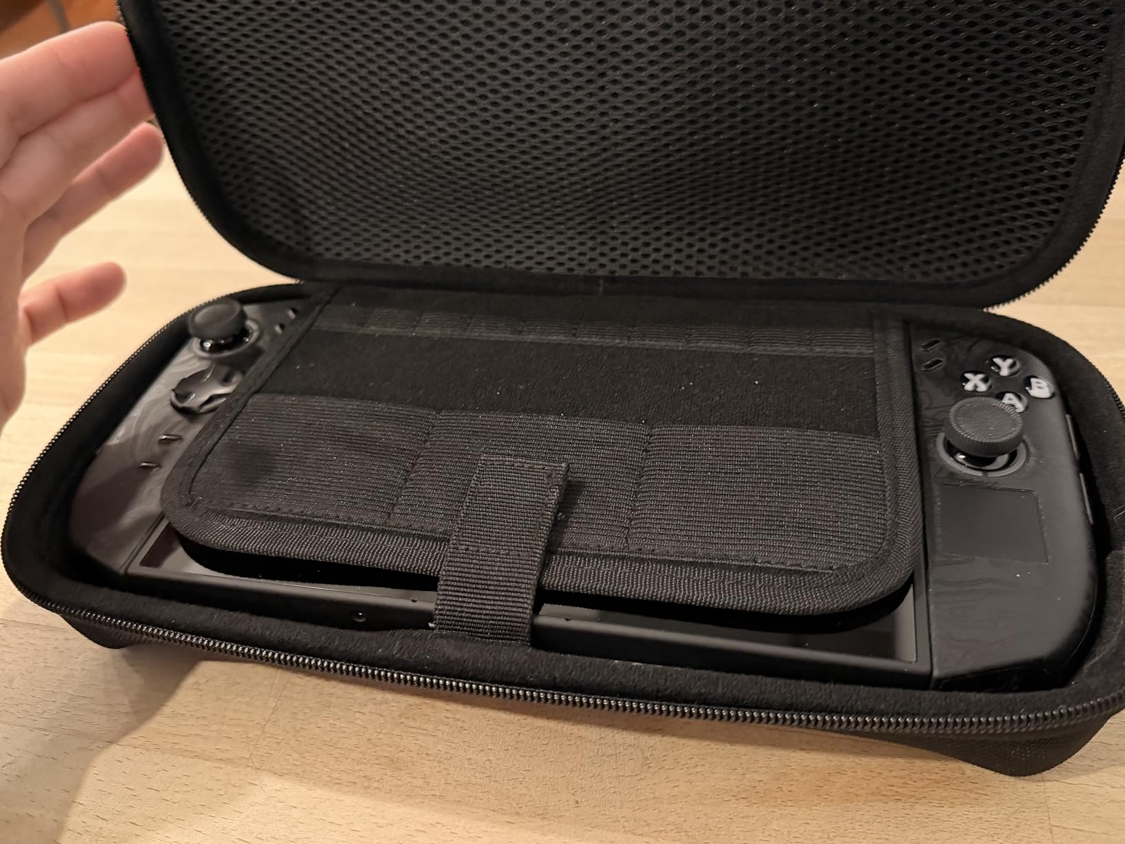 ivoler Carrying Case for Lenovo Legion Go Gen 2 8.8'' - Black | Portable Hard Shell Pouch Travel Bag Built-in Gaming Charger Dock Storage, Holds 8 MicroSD and 2 Credit Sized Cards customer photo 2