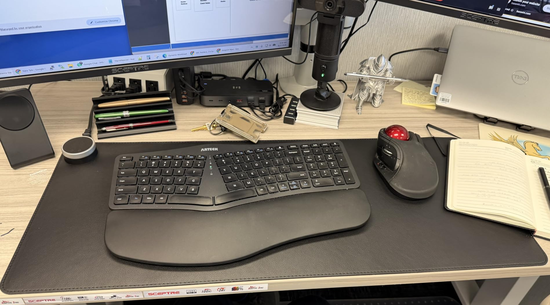 Classic Desktop Hand Warmer Heated Desk Pad - Large Heated Desk Mat for Cold Office & Home, PVC Leather Heated Mouse Pad for Keyboard & Mouse, Auto Shut-Off customer photo 1
