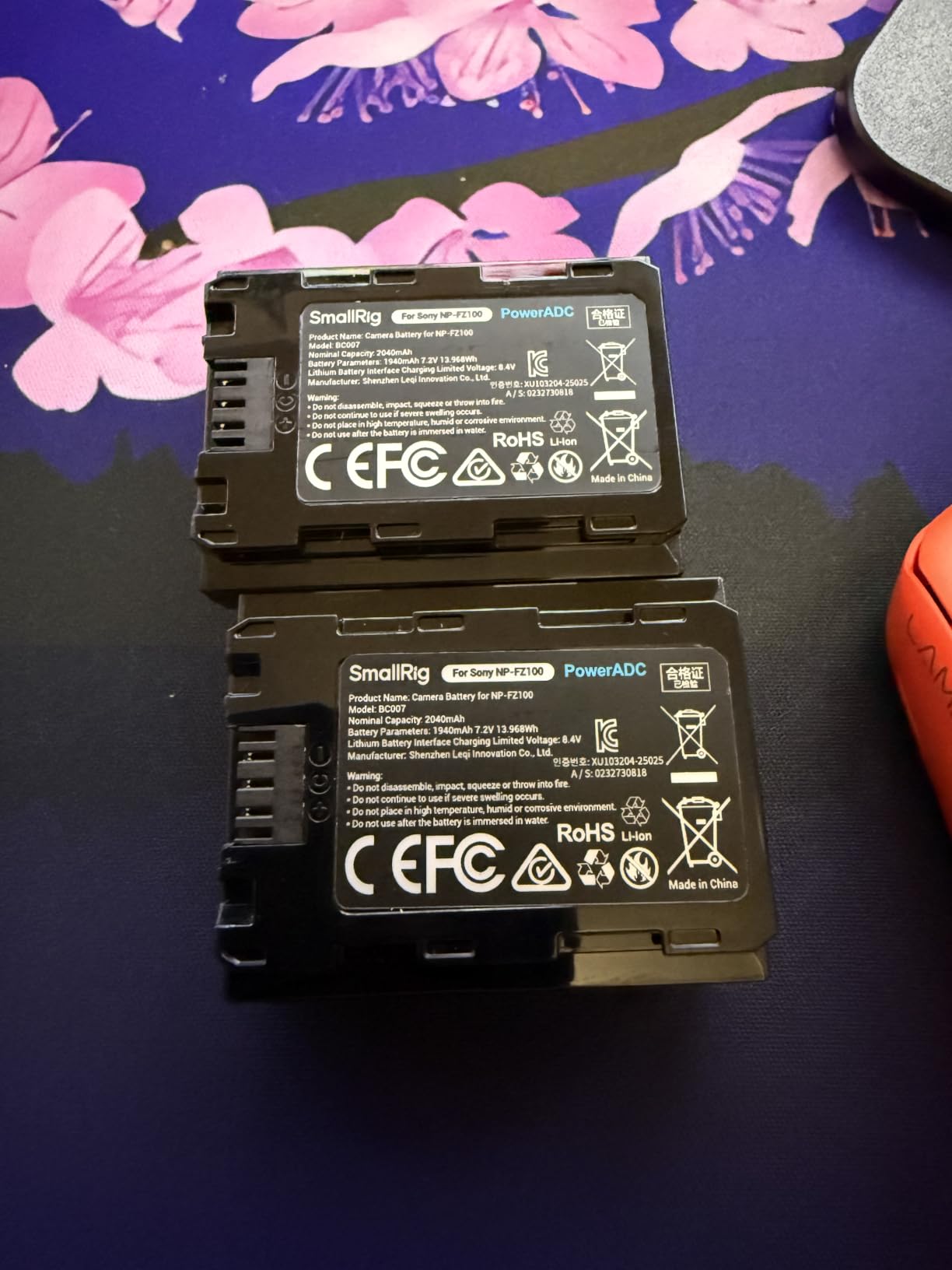 NP-FZ100 Battery Set for Sony A7V A7IV, 2H Dual-Slot USB-C Charge | Real 1940mAh Batteries, 22.5W LED Charger, for Sony A7V A7III A7IV A6700 FX3 FX30 A9 A7C A7CII A7RIII ZV-E1 ZV-E10II customer photo 2