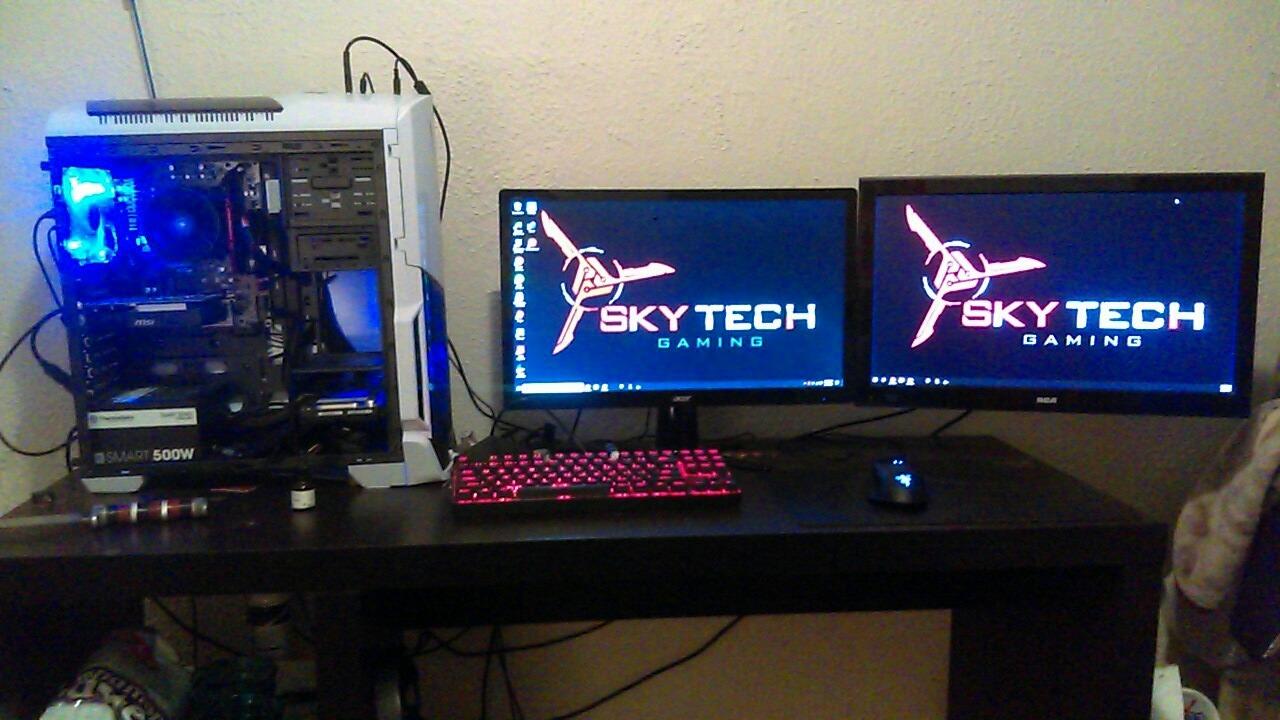 Skytech Gaming Archangel 5 Gaming PC, AMD Ryzen 7 7700X 4.5GHz, NVIDIA RTX 5070 12GB, 1TB Gen4 NVMe SSD, 32GB DDR5 RAM 6000, 750W Gold PSU, 360 ARGB AIO, Wi-Fi, Win 11, Desktop customer photo 2