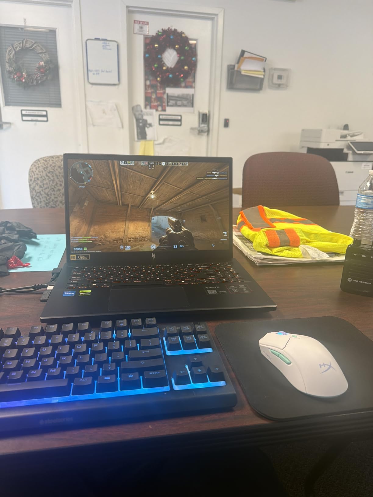 acer Nitro V 15.6” FHD IPS 165Hz Gaming Laptop, Intel Core i5-13420H, NVIDIA GeForce RTX 5050 with 8GB GDDR7 VRAM, Win11H, w/Mouse pad (16GB RAM, 512GB PCIe SSD) customer photo 2
