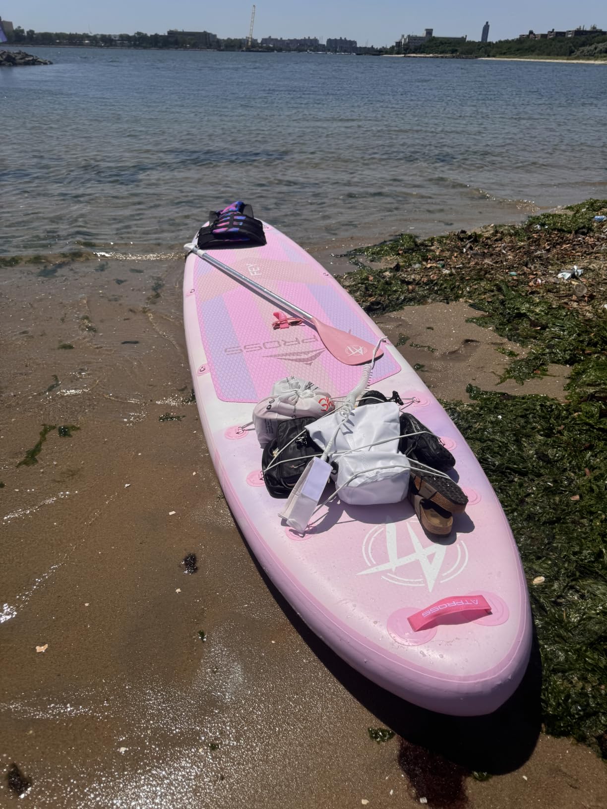 Inflatable Paddle Board, 450lbs Extra Wide Stand Up Paddleboard | 11'6