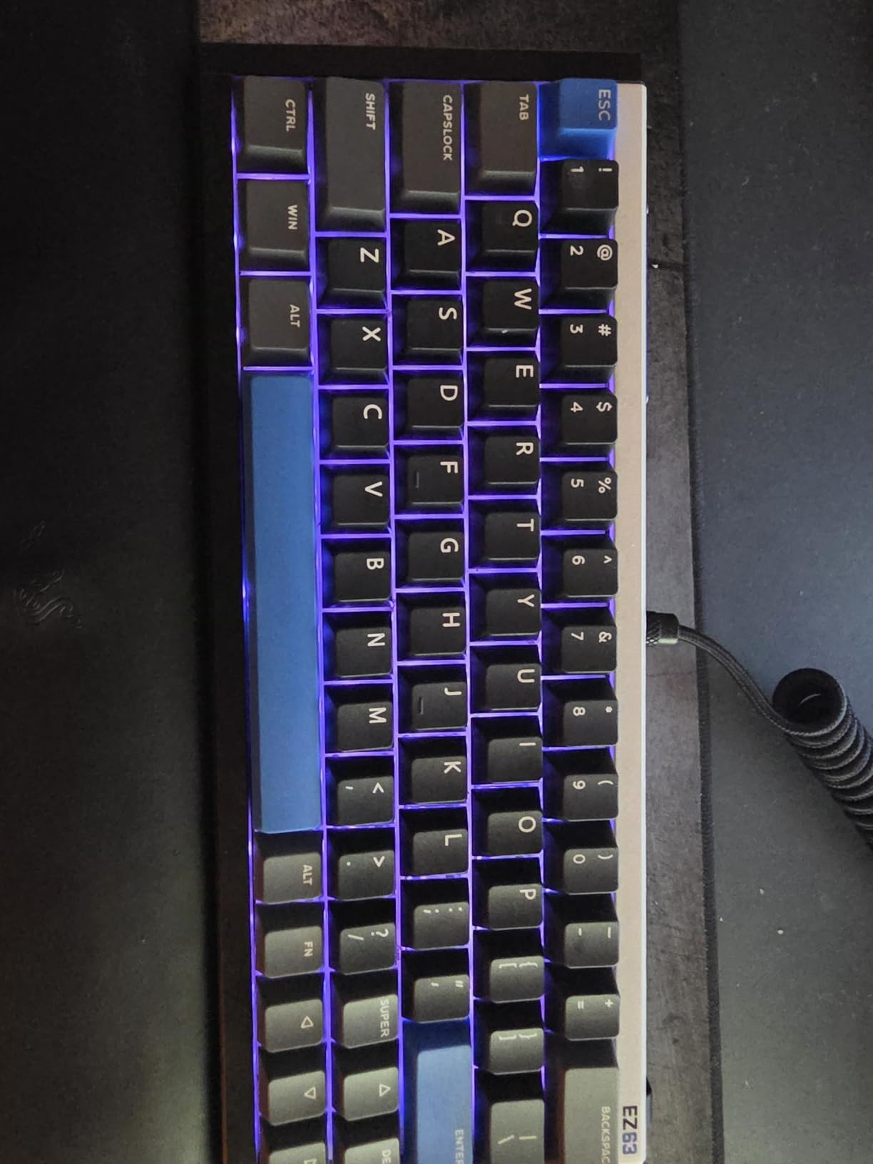 IQUNIX EV63 Hall Effect Gaming Keyboard 60% | Magnetic X Ultra Switch, 0.01mm Rapid Trigger, 0.125ms Latency, 8kHz Polling, Adjustable Actuation, CNC Aluminum for FPS (Silver Knight) customer photo 1