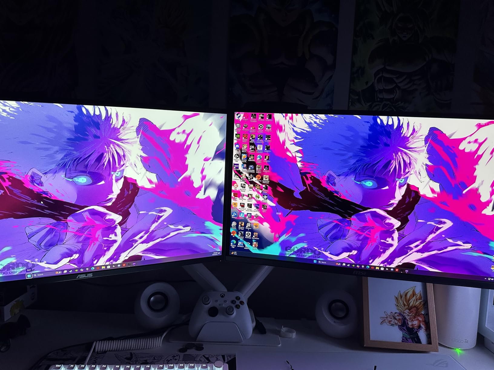 MAG 272QP QD-OLED X24 27-Inch WQHD Gaming Monitor, 2560 x 1440 Quantum Dot OLED Panel, 240Hz, 0.03ms, Adaptive-Sync, HDMI2.1, DP 1.4a, Tilt/Height Adjustable, Black customer photo 2