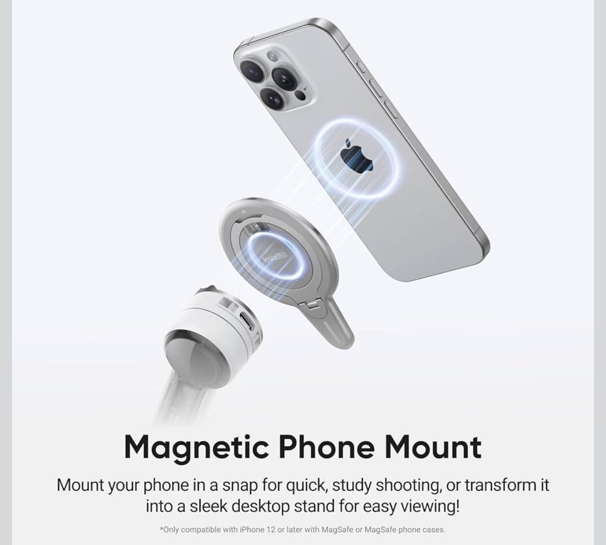 Insta360 Flow 2 Pro Phone Gimbal Stabilizer for iPhone & Android, AI Phone Gimbal, Phone Stabilizer for Travel & Vlogs, YouTube, TikTok - Ultimate Creator Bundle Grey customer photo 1