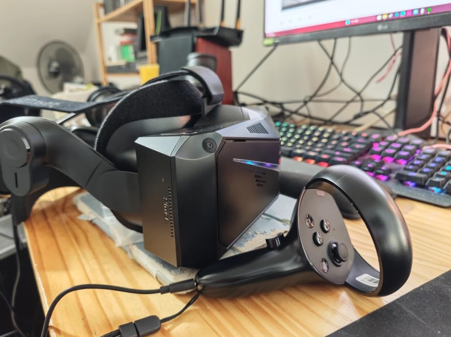Pimax Crystal Light VR Headset for PC, 2880x2880 per Eye, 8K QLED Display with Local-Dimming, Inside-Out Tracking, PC VR Headset for Flight Sims, iRacing & Gaming (Full Payment Version) customer photo 1