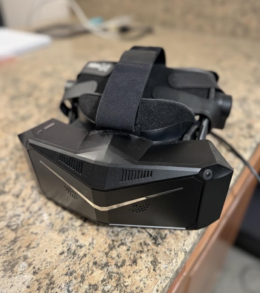 Pimax Crystal Light VR Headset for PC, 2880x2880 per Eye, 8K QLED Display with Local-Dimming, Inside-Out Tracking, PC VR Headset for Flight Sims, iRacing & Gaming (Full Payment Version) customer photo 2
